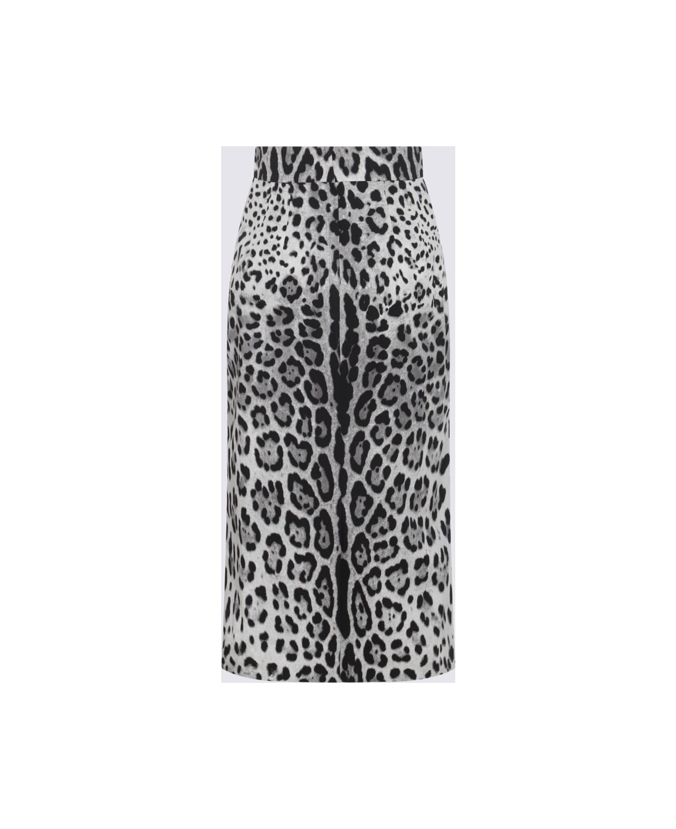 Dolce 
Gabbana Black And Grey Skirt - LEO F.DO NERO