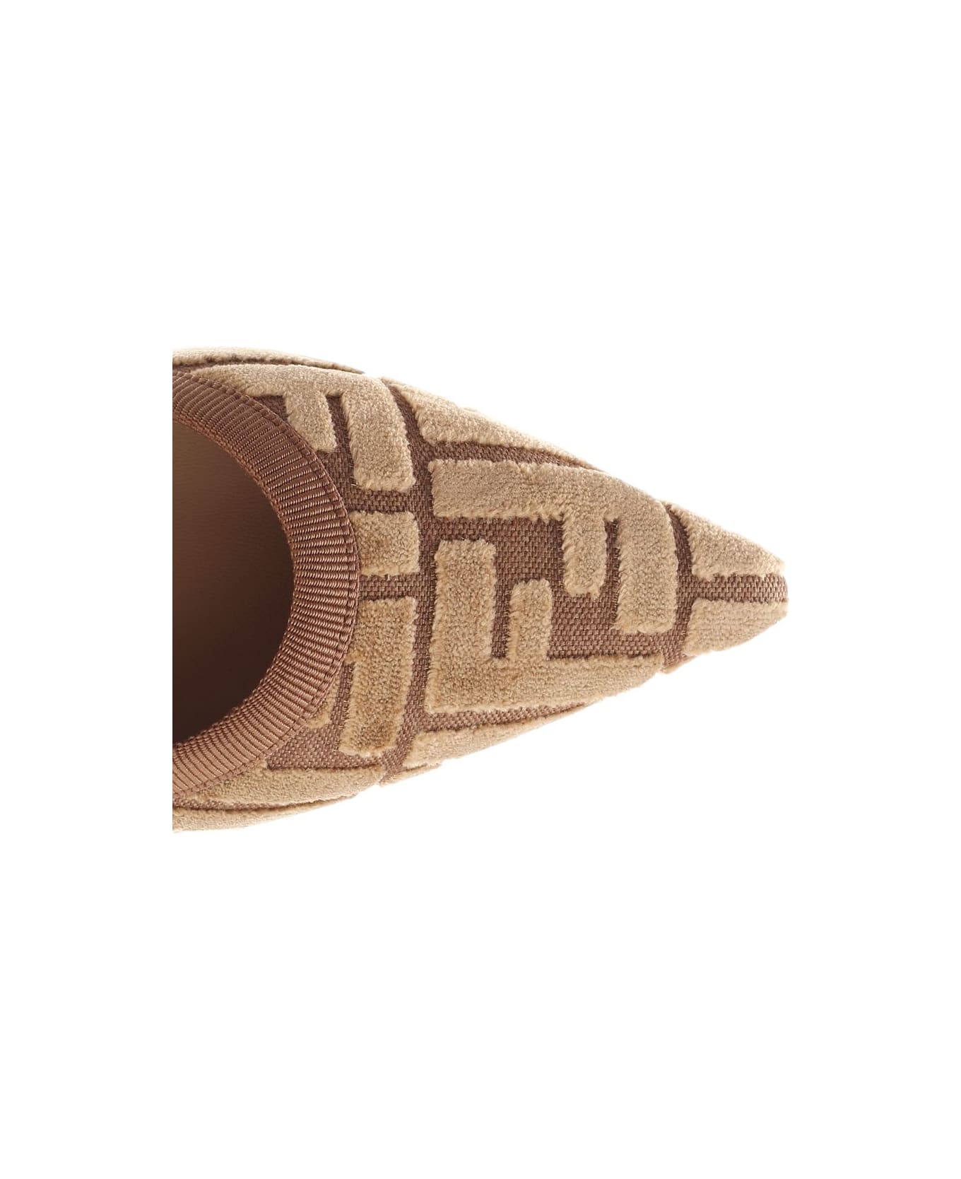 Fendi "colibrì Lite" Slingback - Brown