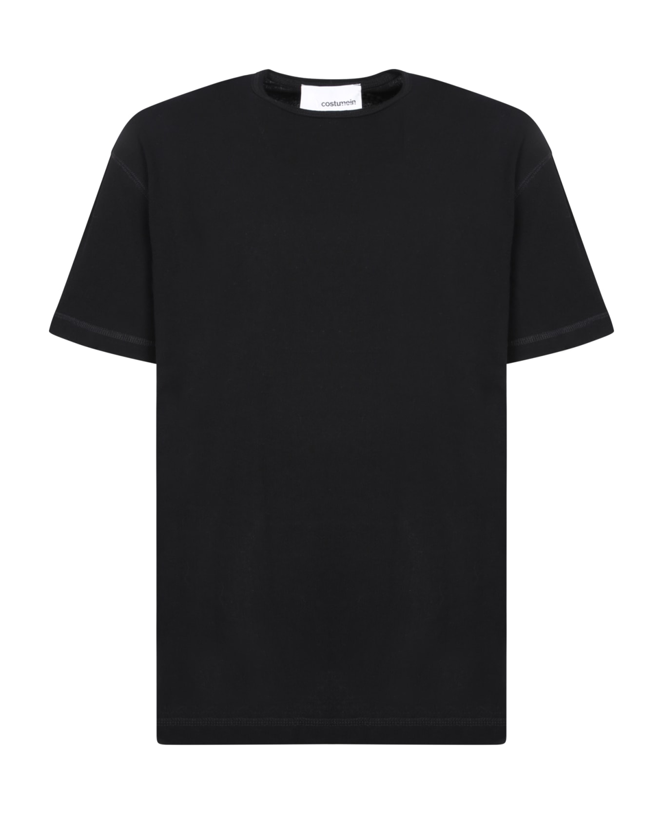 costumein Liam Black Cotton T-shirt - Black
