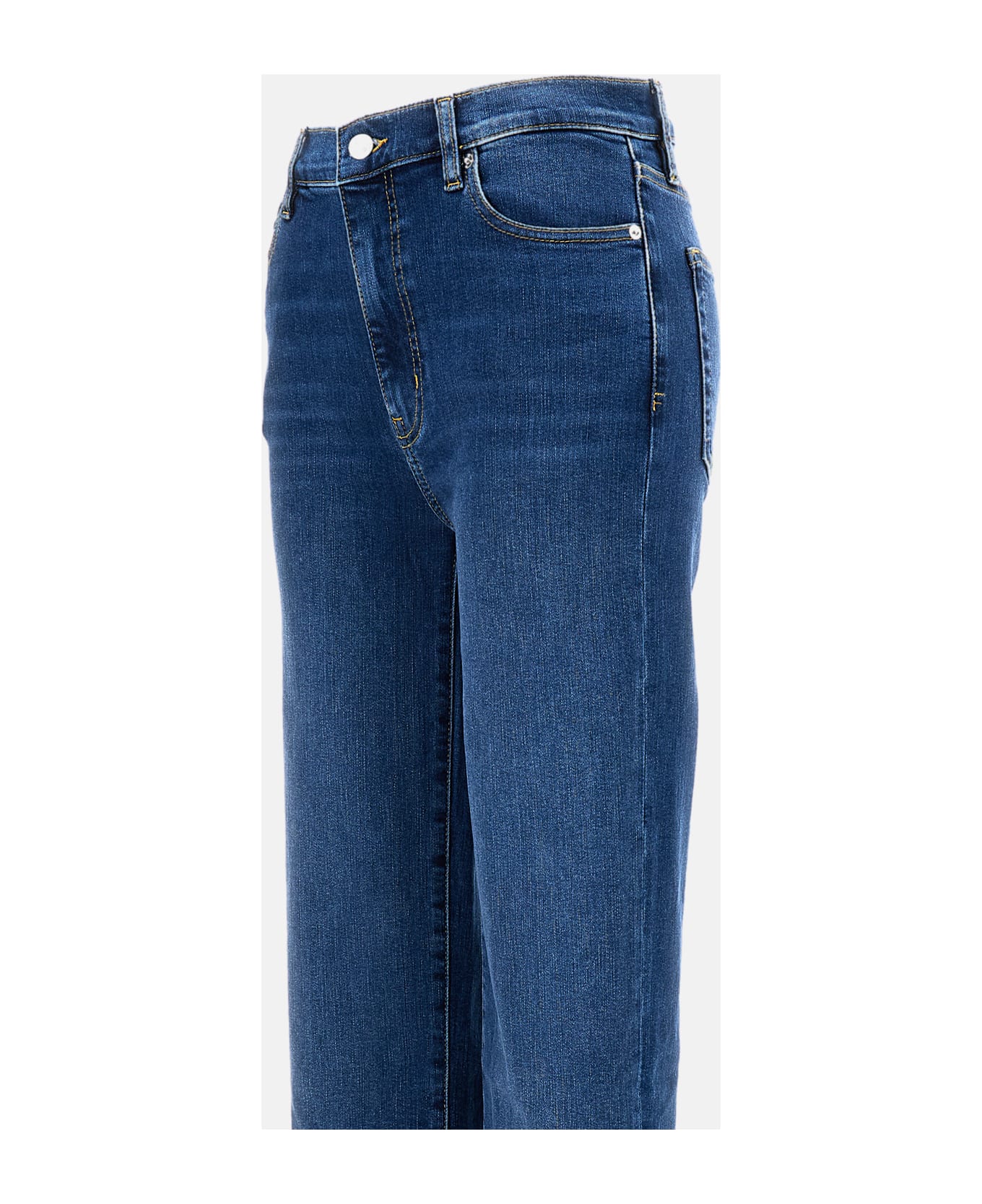 Frame Le Sleek Straight Jeans - Blue