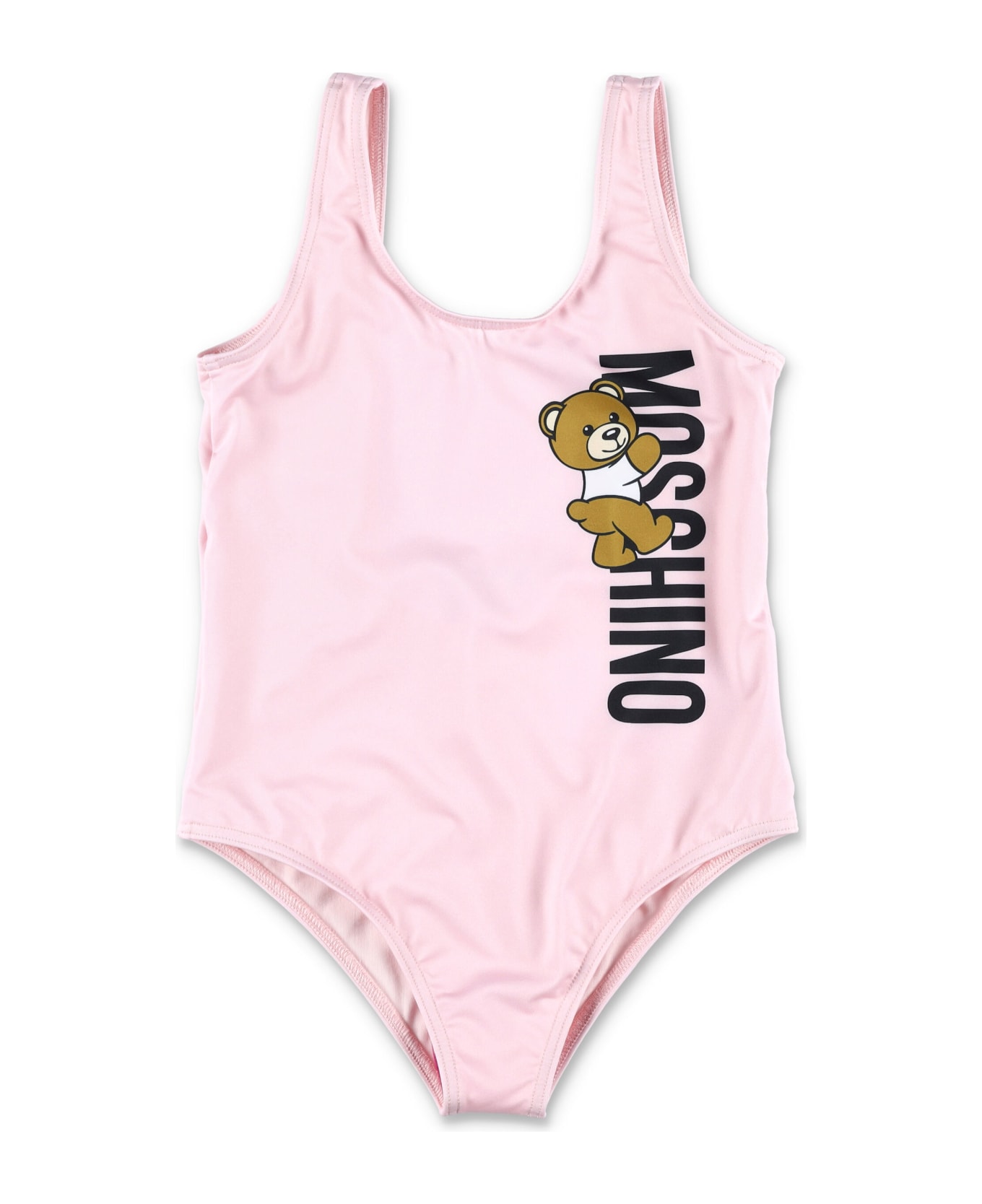 Moschino Swimsuit Logo - PINK
