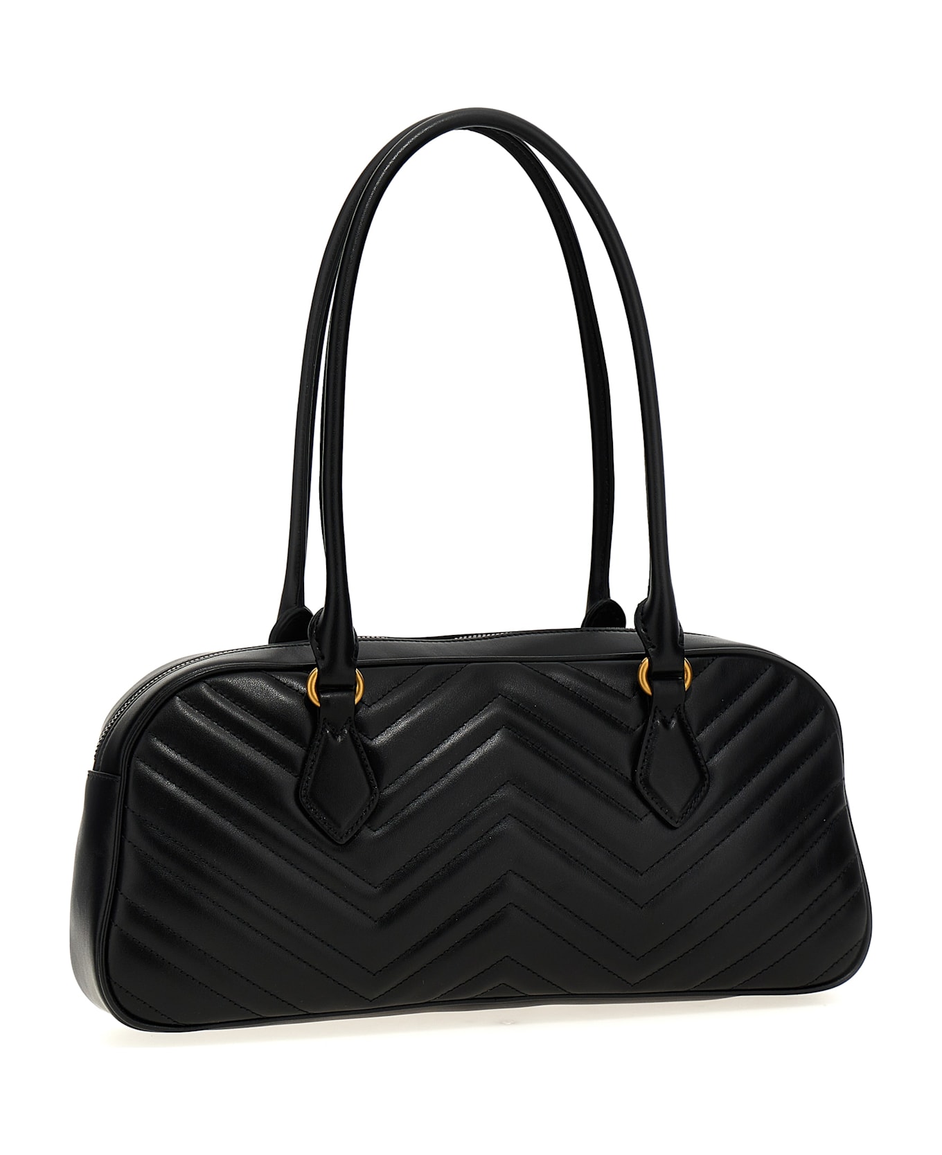 Gucci 'gg Marmont' Medium Handbag - Black  