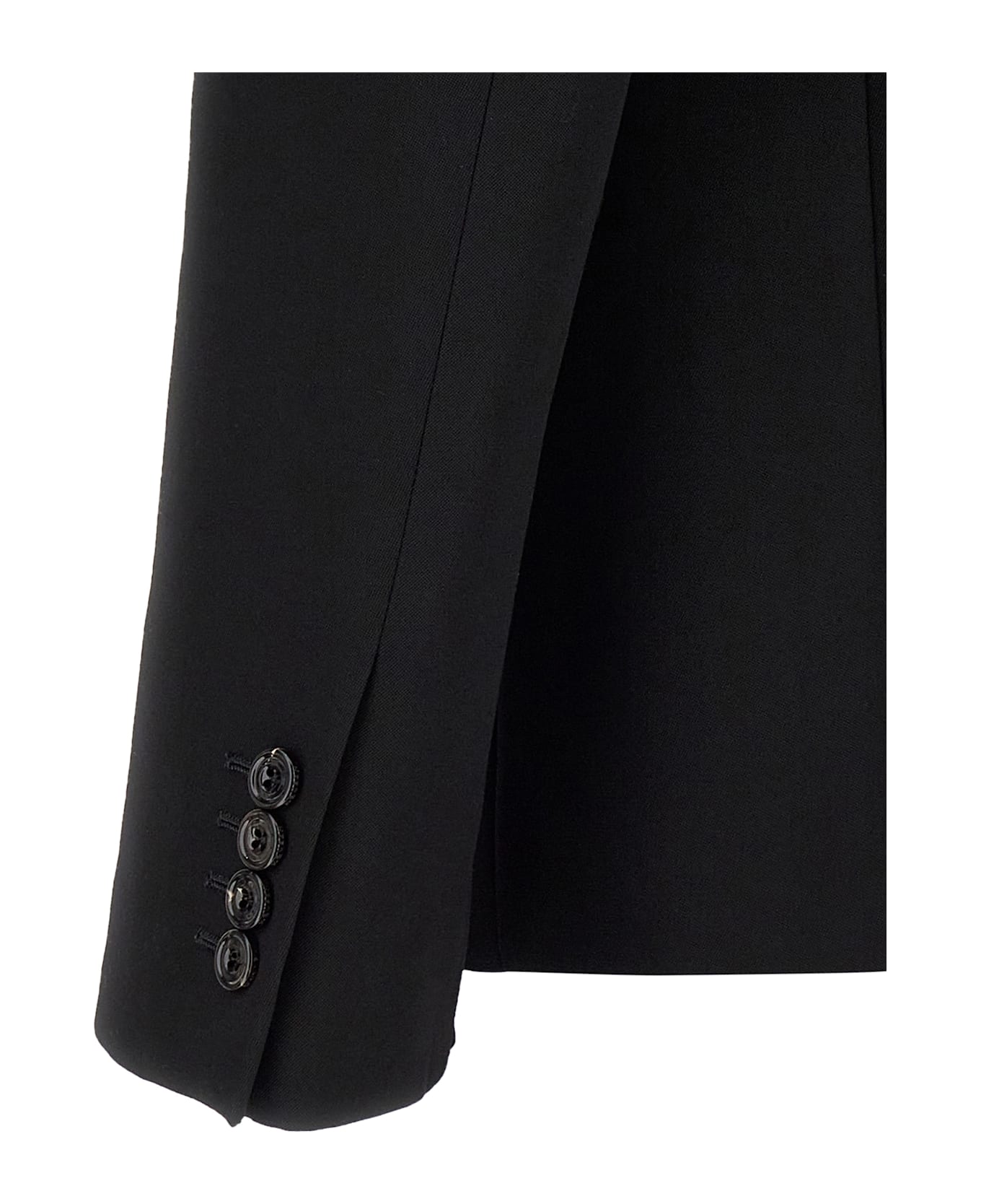 Alexander McQueen 
barathea
 Blazer - Black