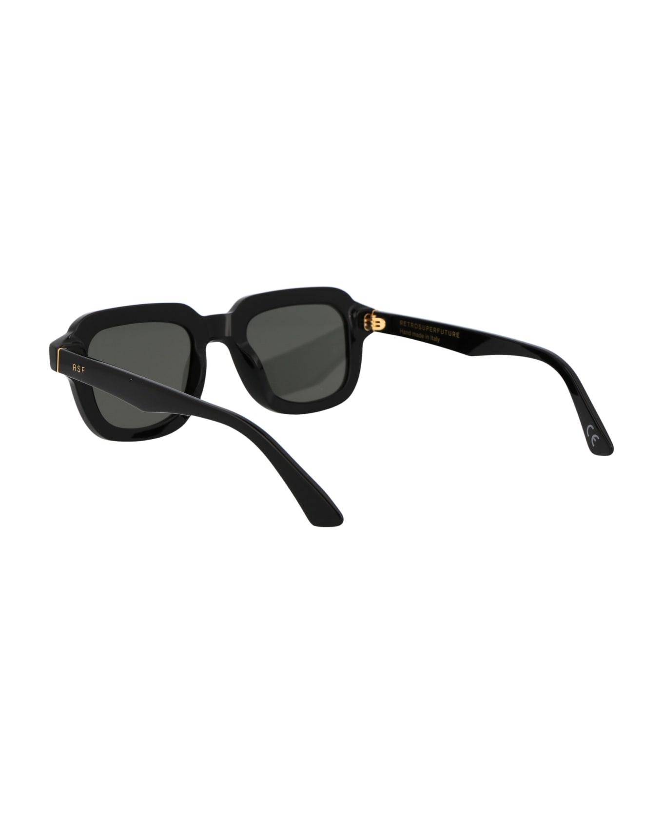 RETROSUPERFUTURE Lazarus Sunglasses - BLACK サングラス
