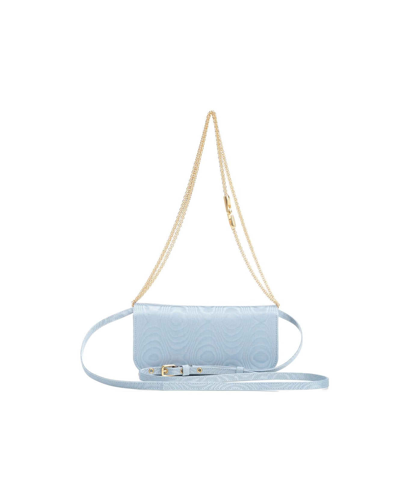 Valentino Garavani 
locò
 Clutch - Light blue