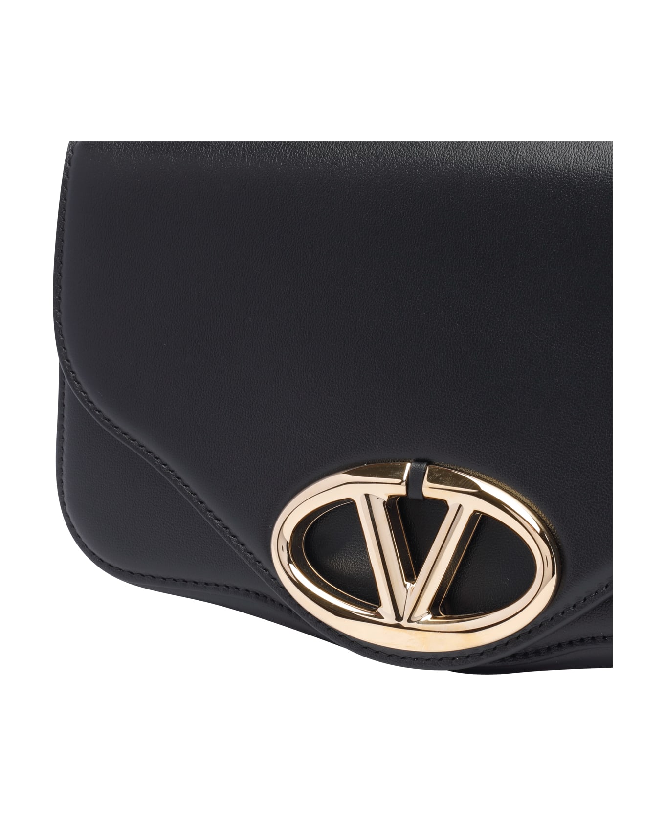 Valentino Garavani Crossbody Bag Vlogo Signature - Black ショルダーバッグ