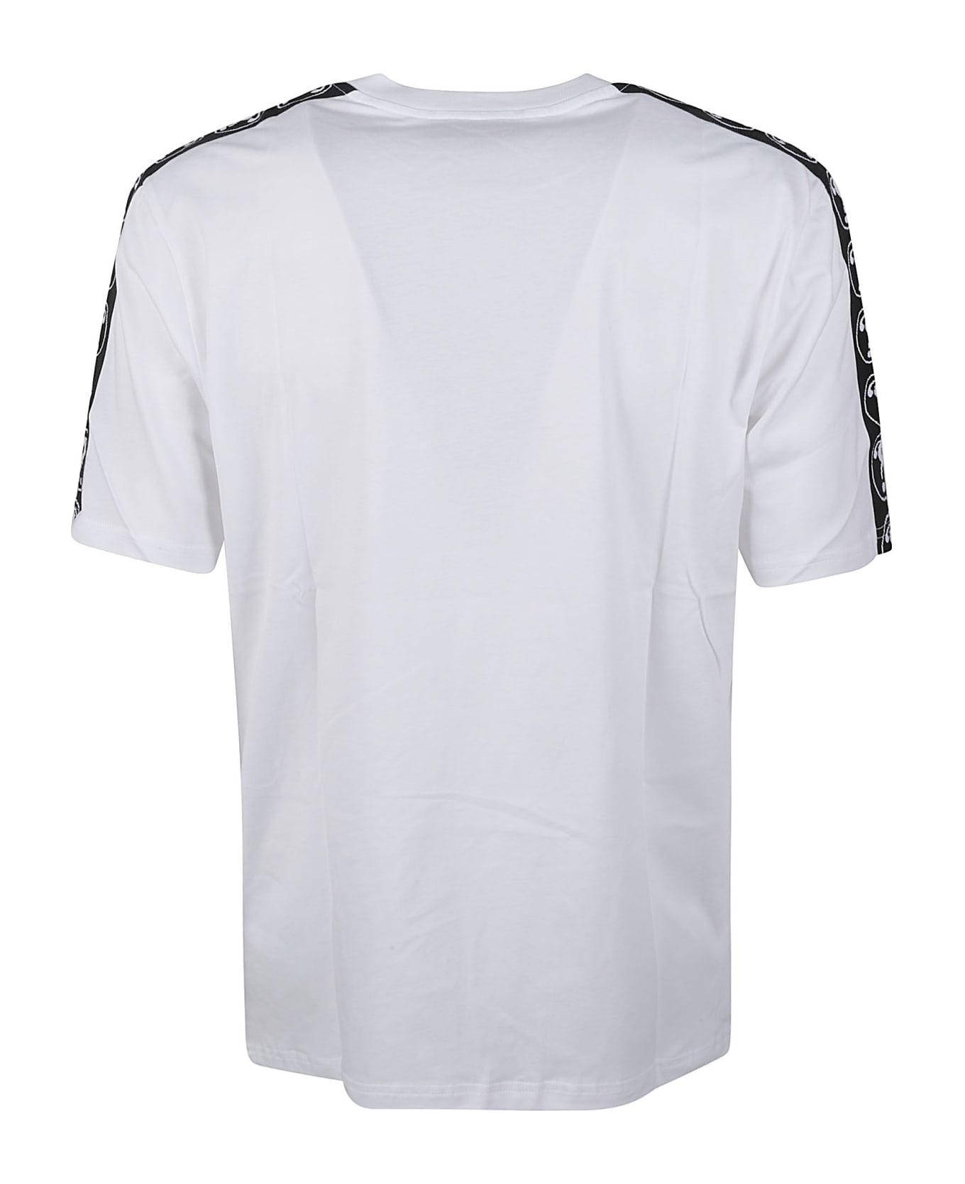 Moschino Logo Sleeve Milano T-shirt - White