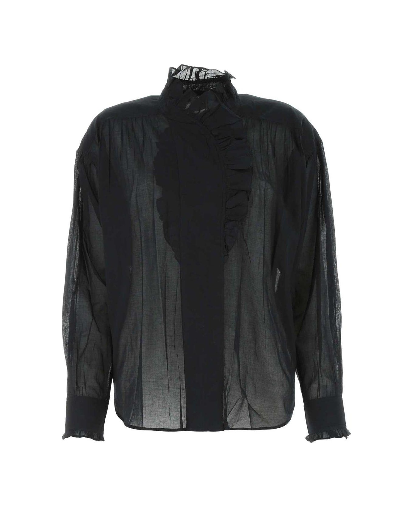 Isabel Marant Étoile Buttoned Long-sleeved Shirt - Black