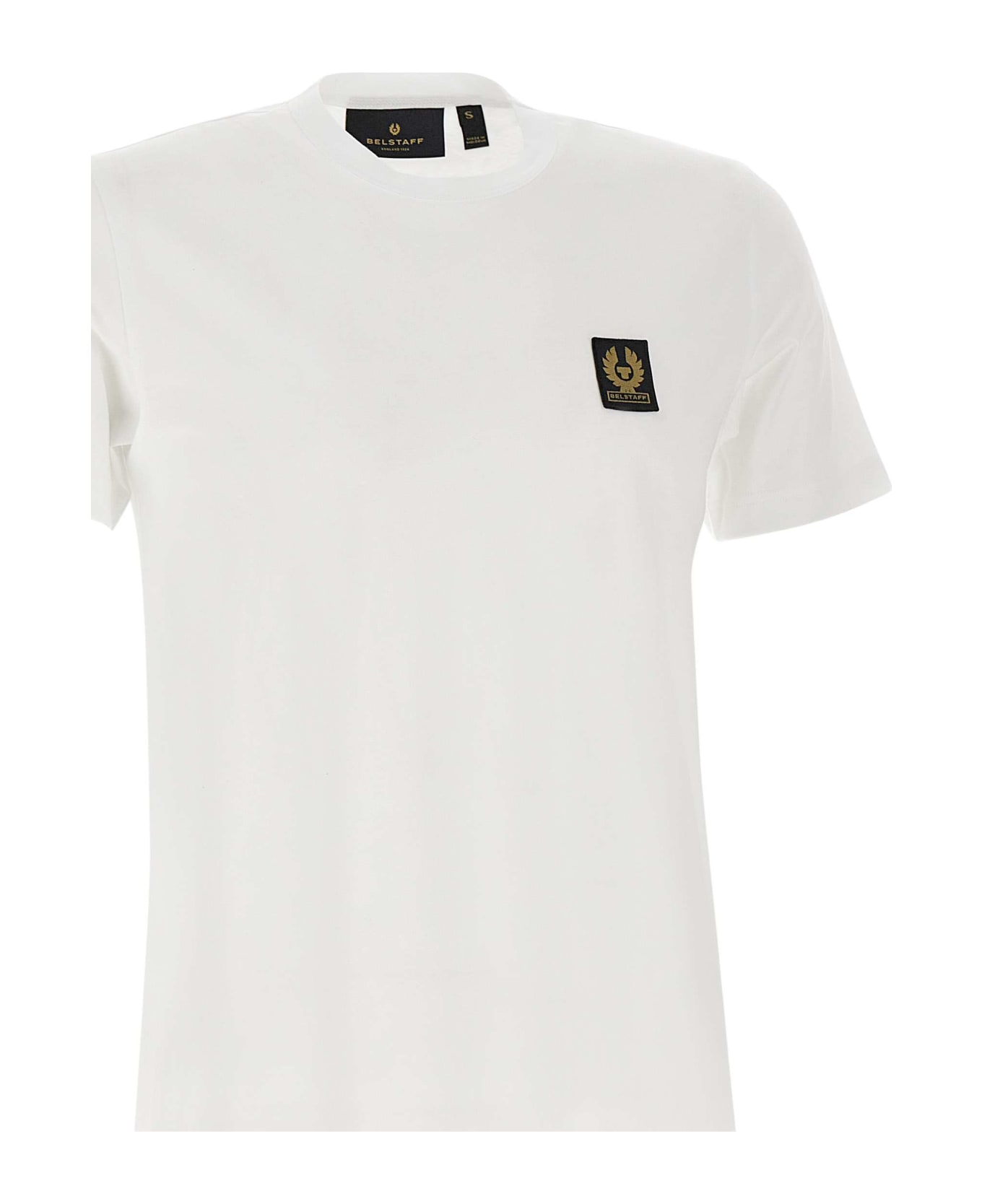 Belstaff Cotton T-shirt - WHITE