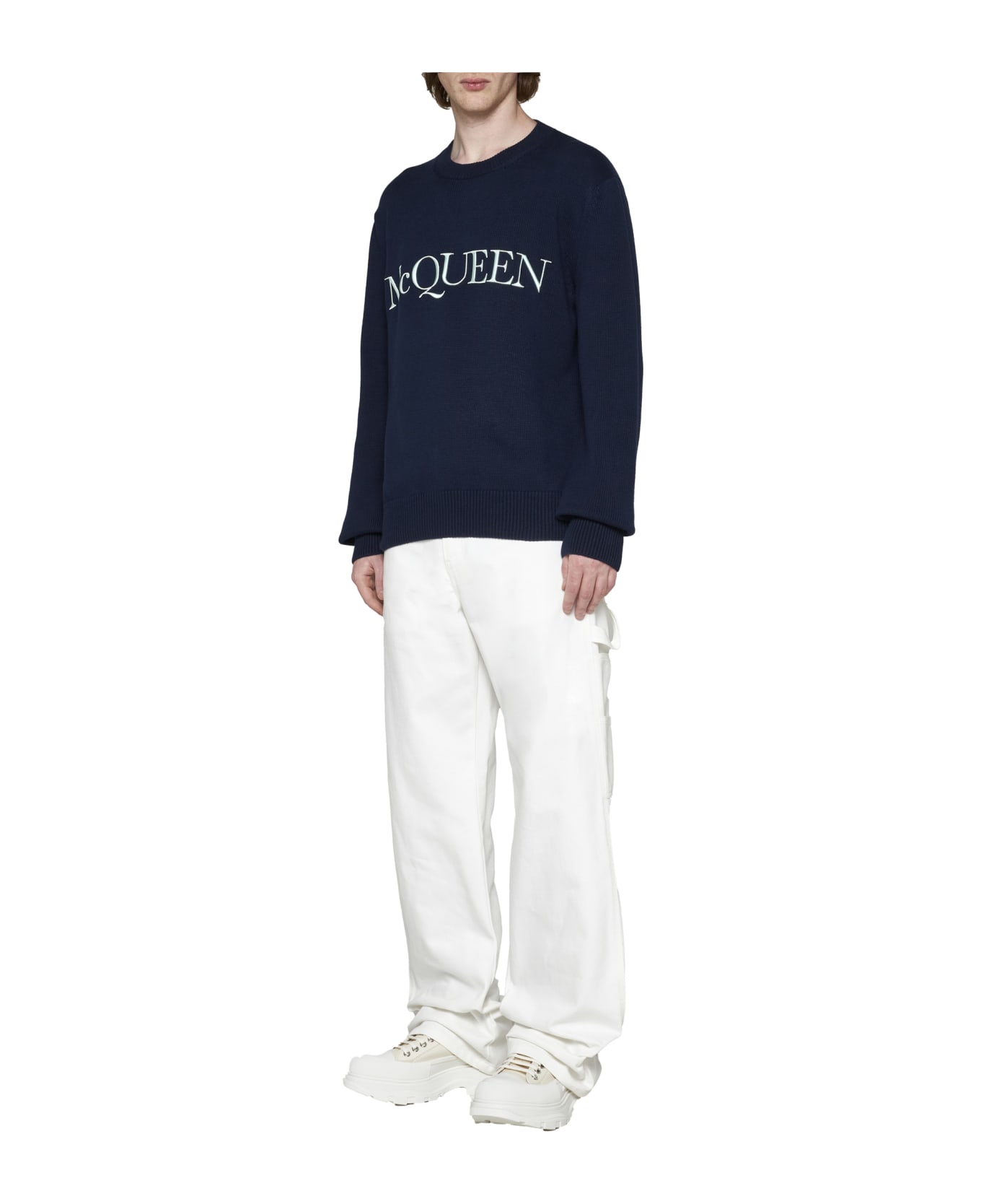 Alexander McQueen Sweater - Blu