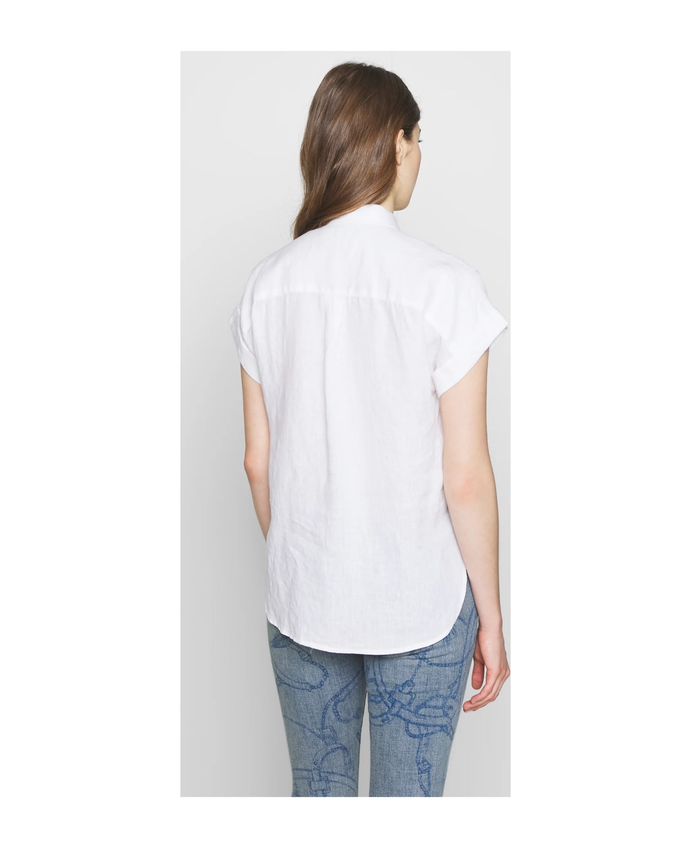 Ralph Lauren Broono Short Sleeve Shirt - White