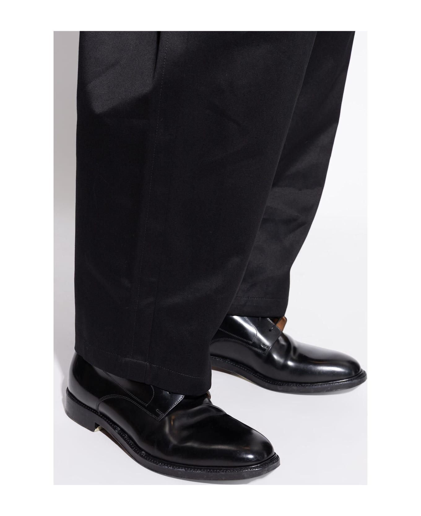 Maison Margiela Leather Ankle Boots - BLACK