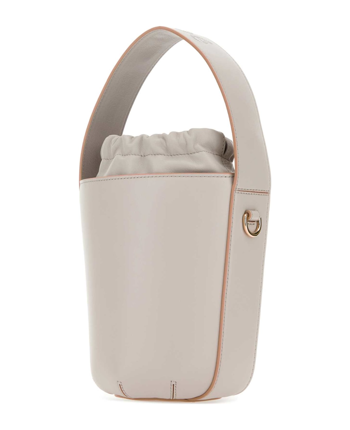 Chloé Light Pink Leather Bucket Bag - WILDGREY