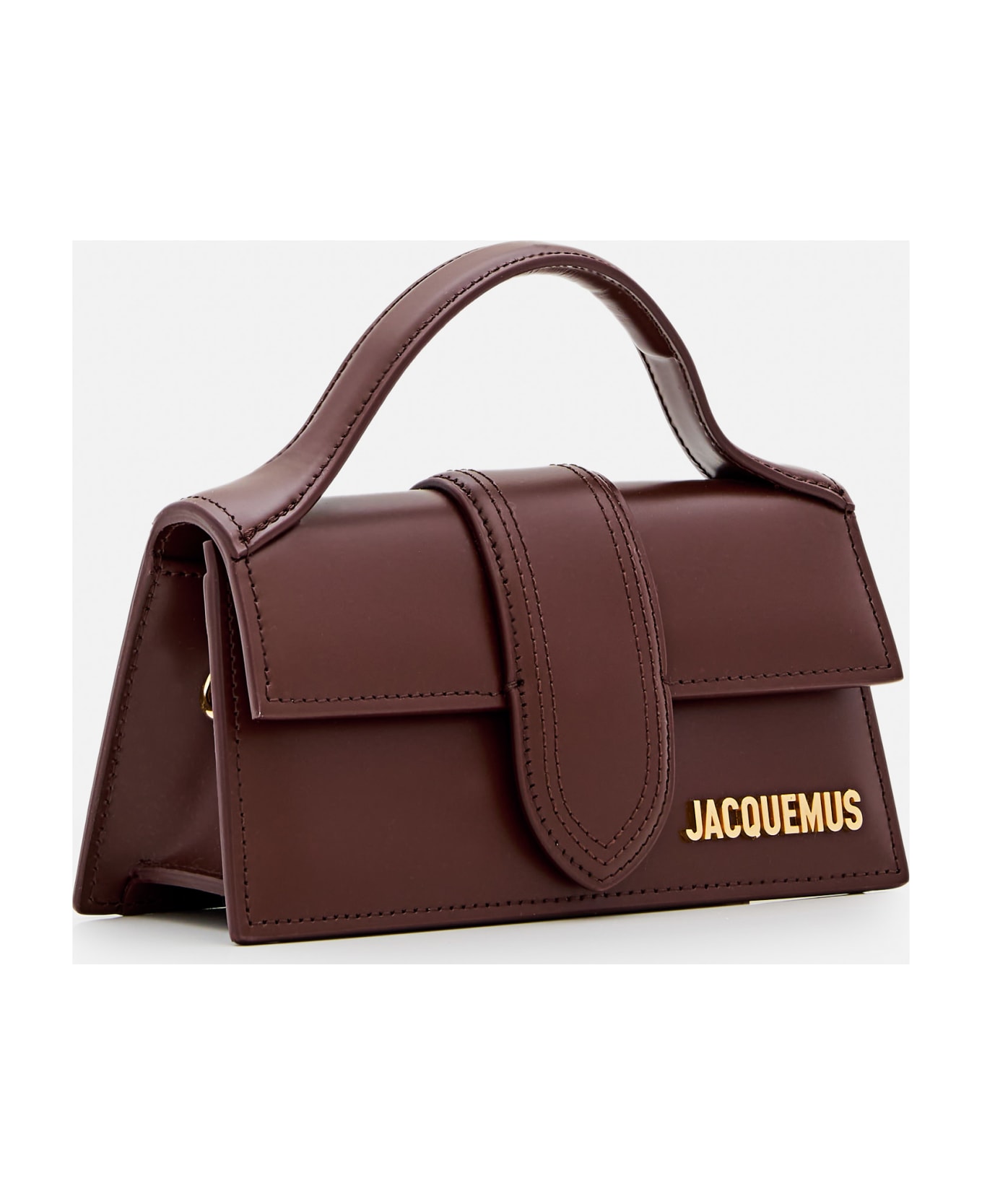Jacquemus Le Bambino Leather Top Handle Bag - Brown