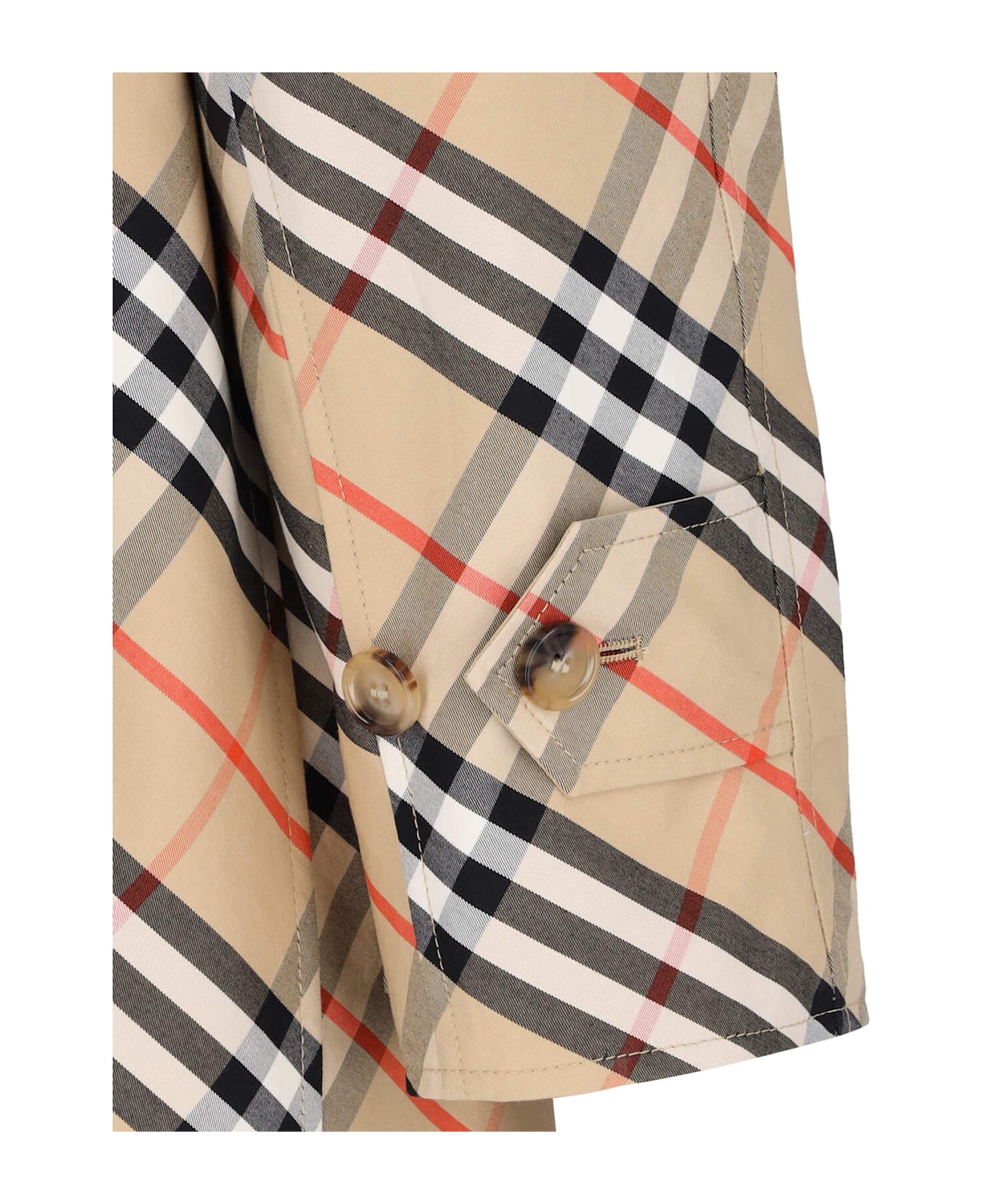 Burberry Reversible Midi Coat - Beige