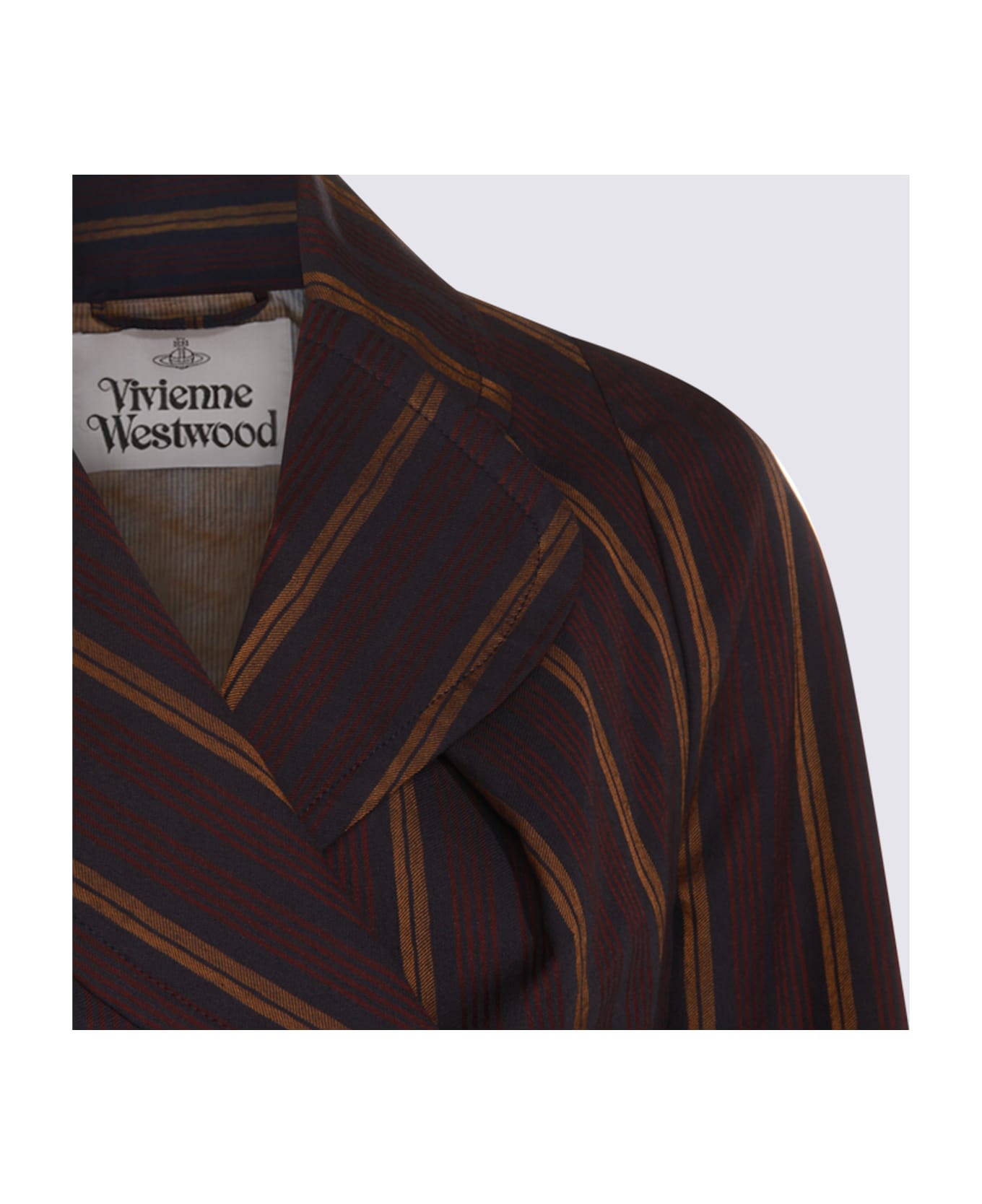 Vivienne Westwood Blue Cotton Blazer - DUSK