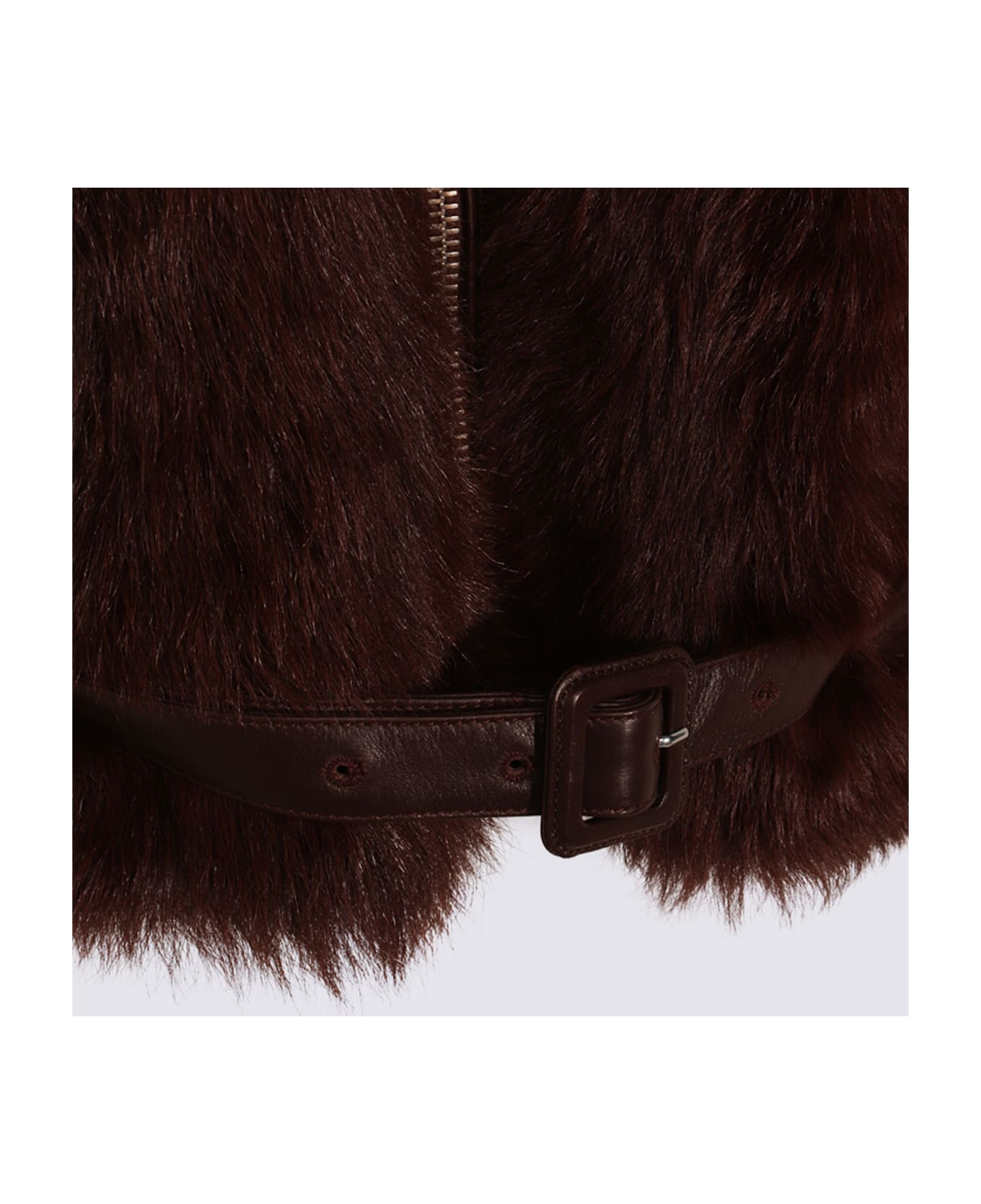 Tom Ford Dark Brown Leather Jacket - Brown