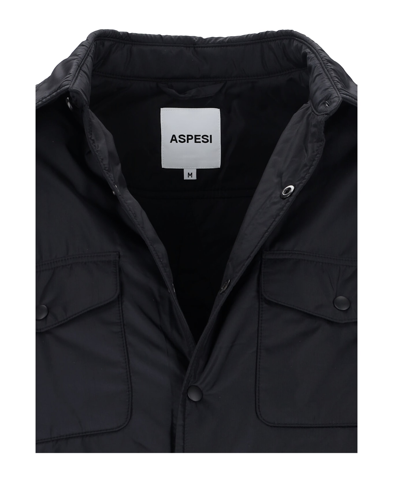 Aspesi '13' Shirt - Black  