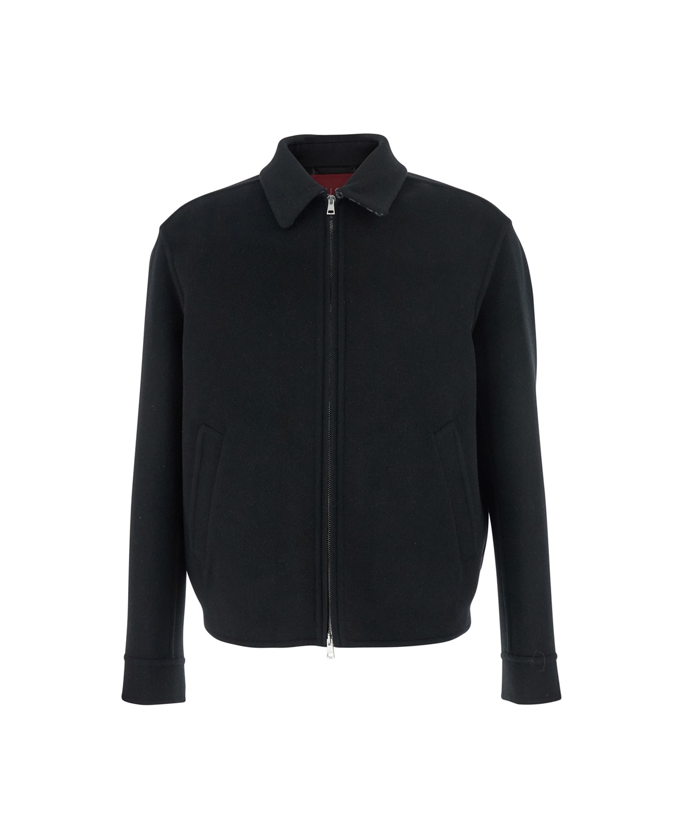 Gucci Black Flannel Jacket - BLACKGREYMC