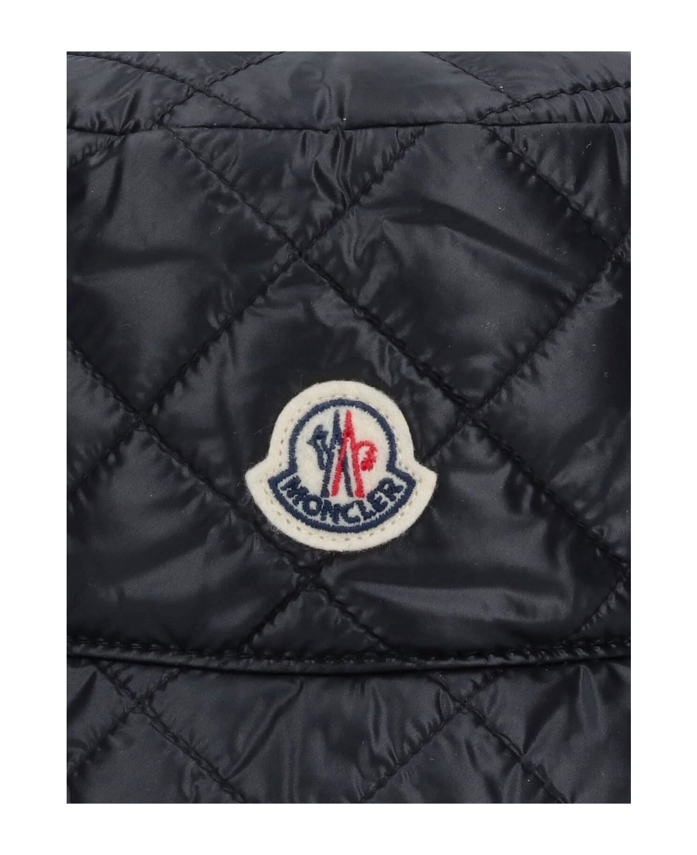 Moncler Quilted Bucket Hat - Black