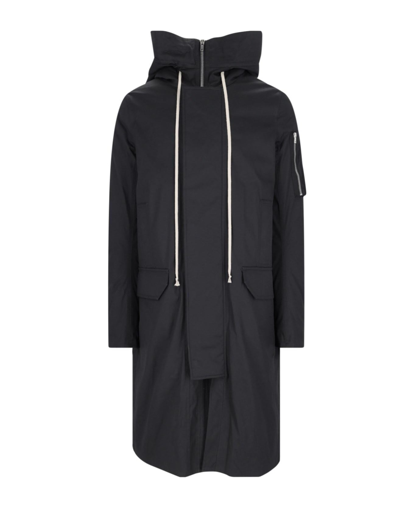 Rick Owens Maxi Hooded Parka | italist