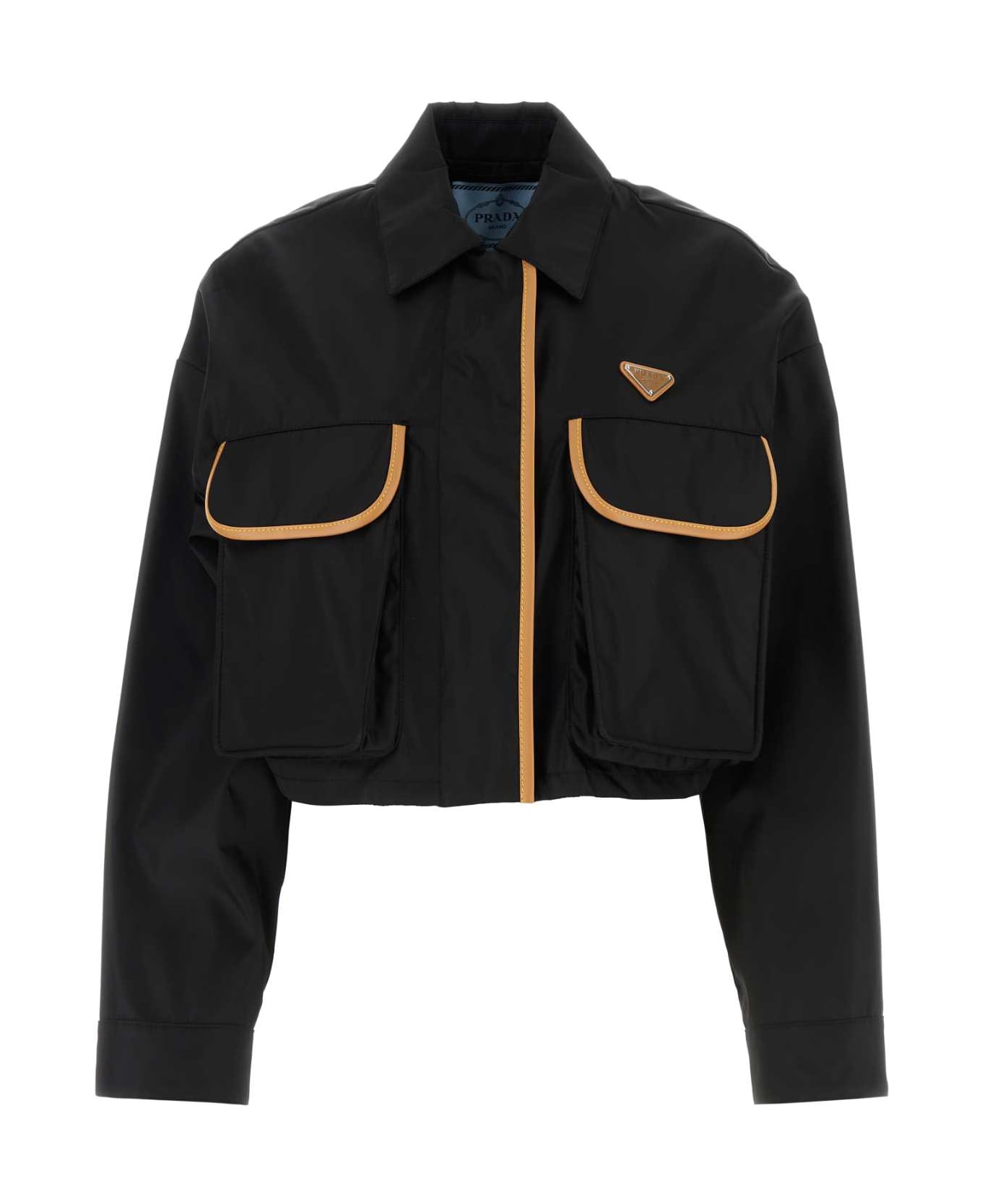 Prada Black Re-nylon Jacket - NERO