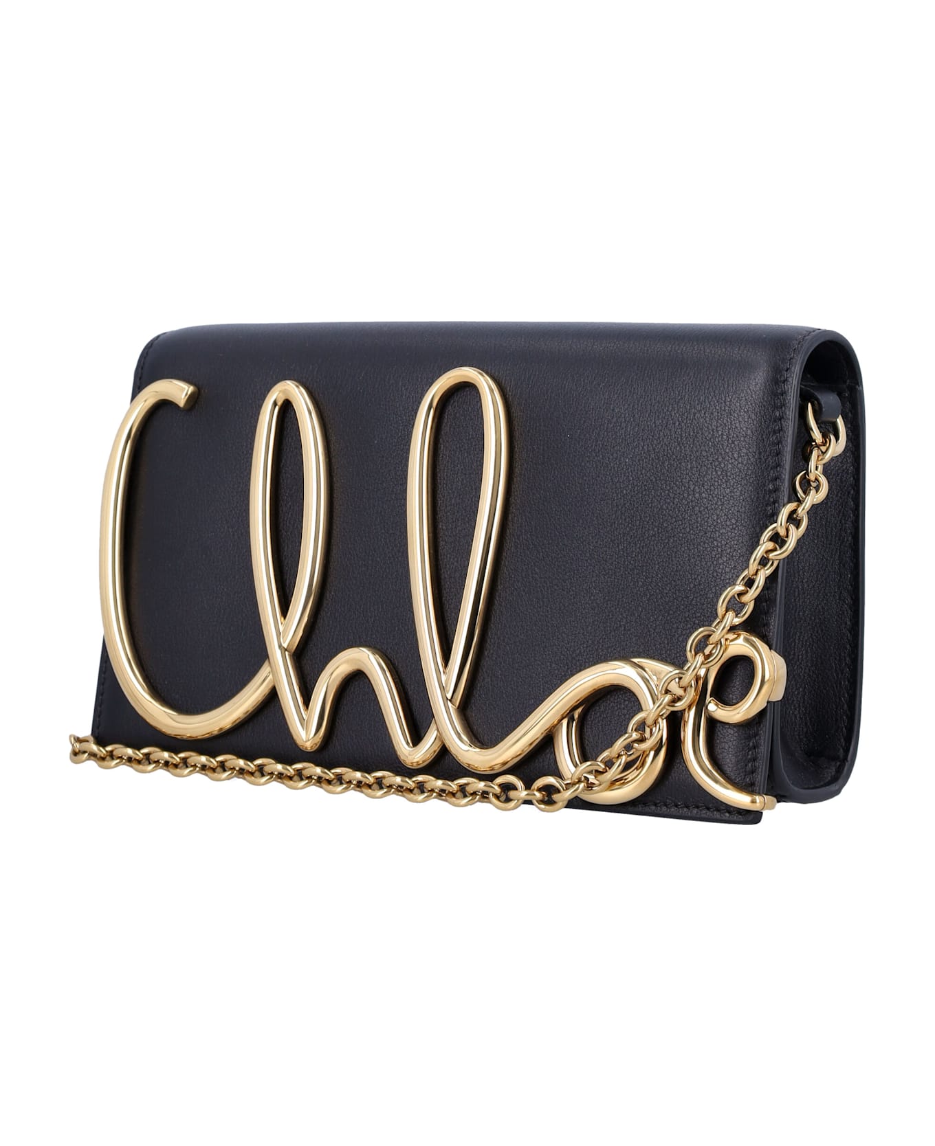 Chloé C Chloe Clutch - Black