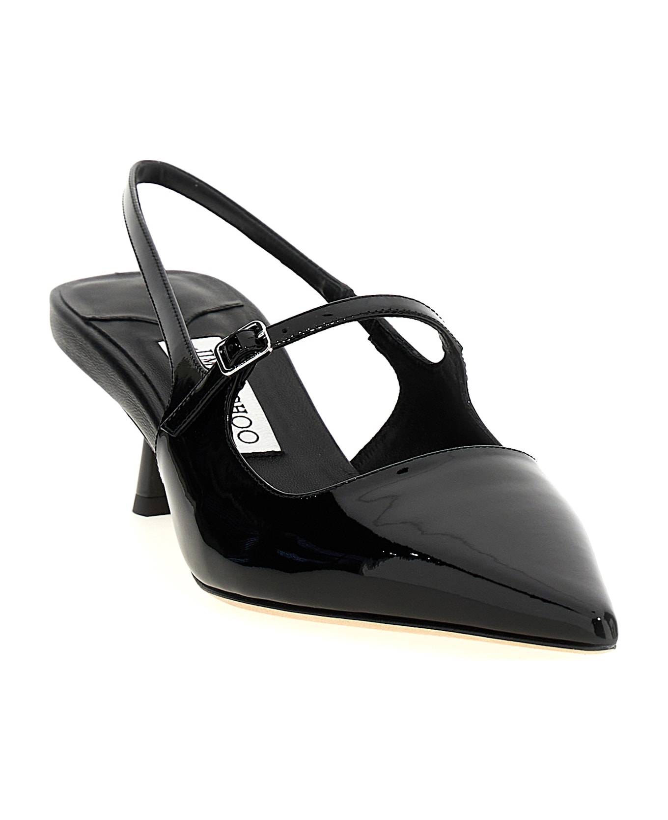 Jimmy Choo 'didi' Slingback - Black   ハイヒール