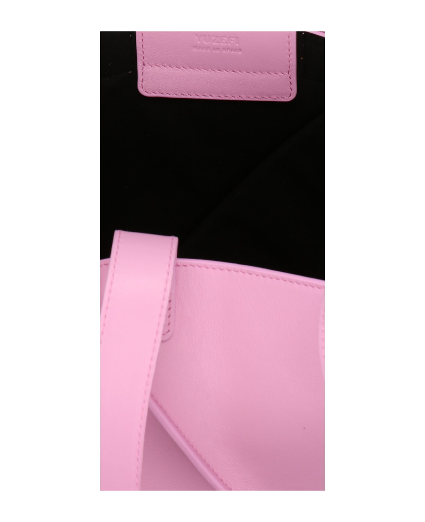 YUZEFI 'swirl Small' Shopping Bag - Pink