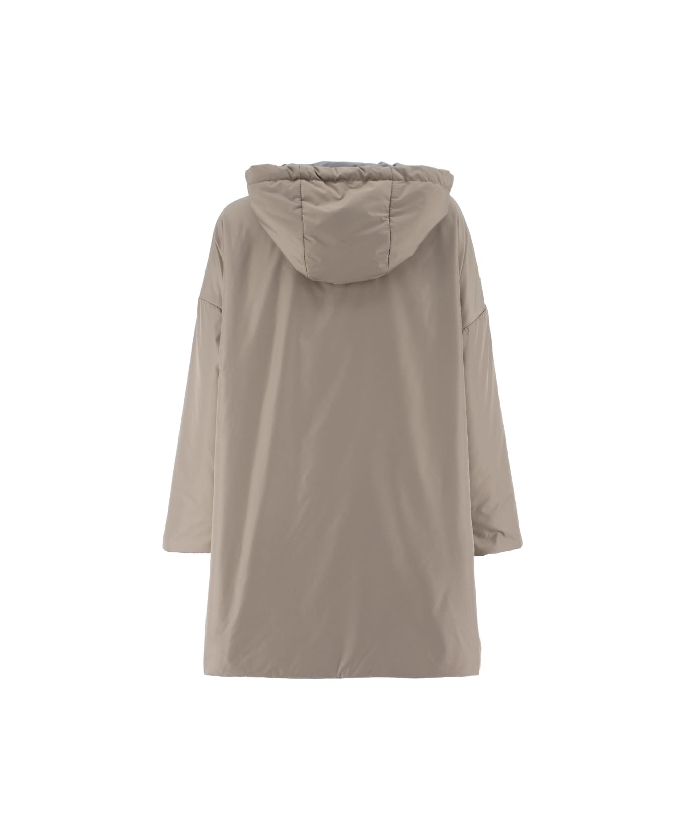 Le Tricot Perugia Parka - TAUPE/D.GREY/TAUPE  