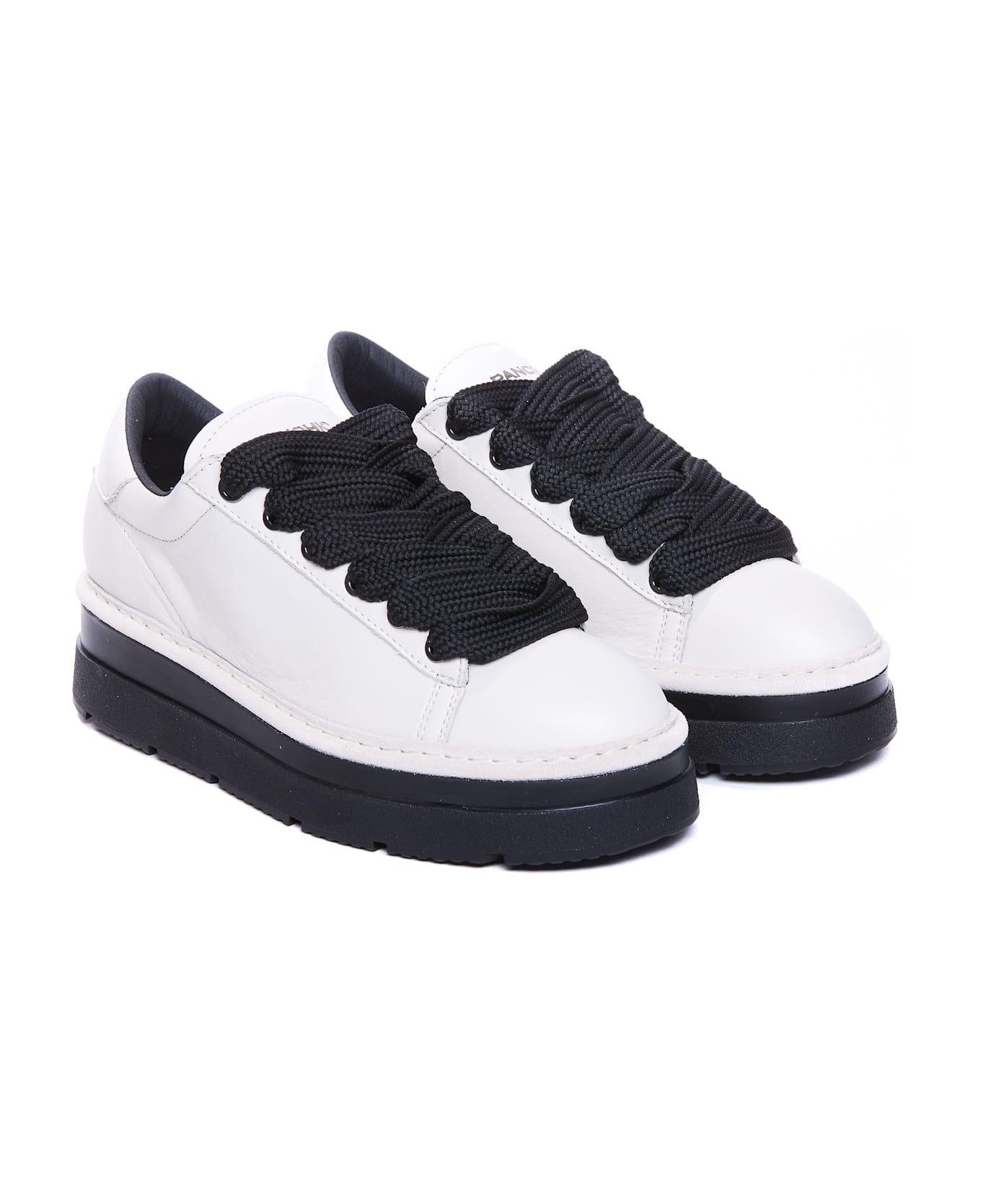 Panchic P89 Lace Up Shoes - White