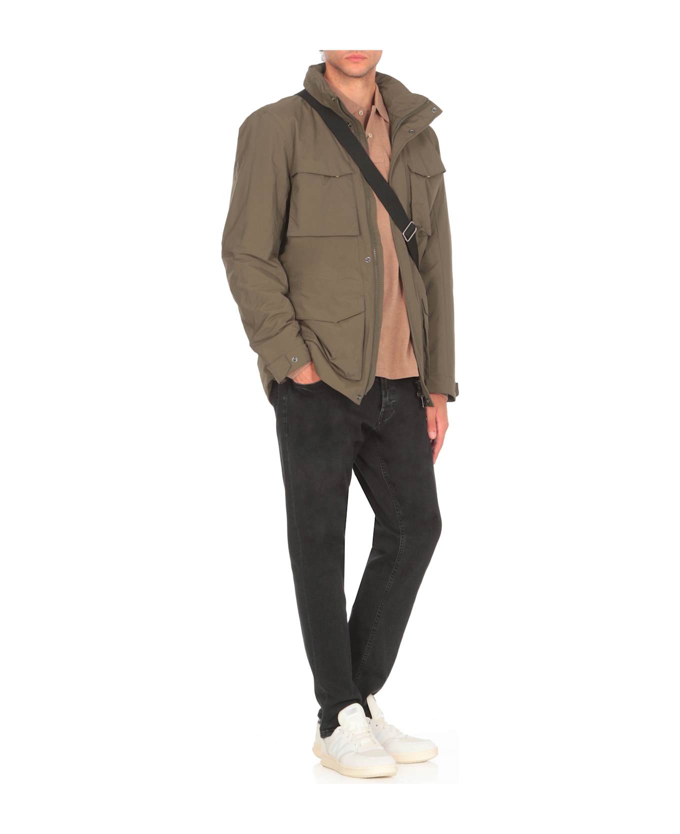 K-Way Manphy Ottoman Jacket - Green