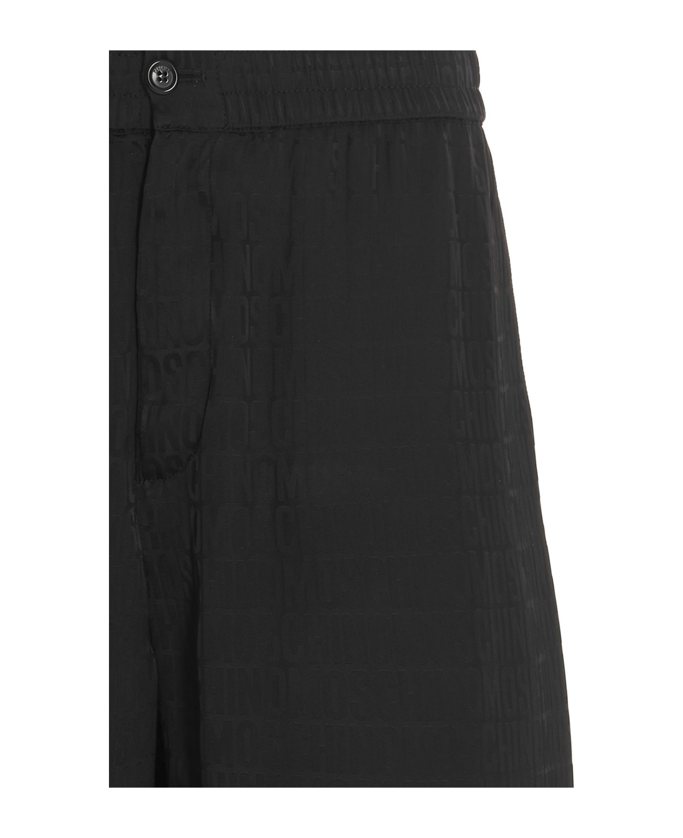 Moschino Monogram Bermuda Shorts - Black   ショートパンツ