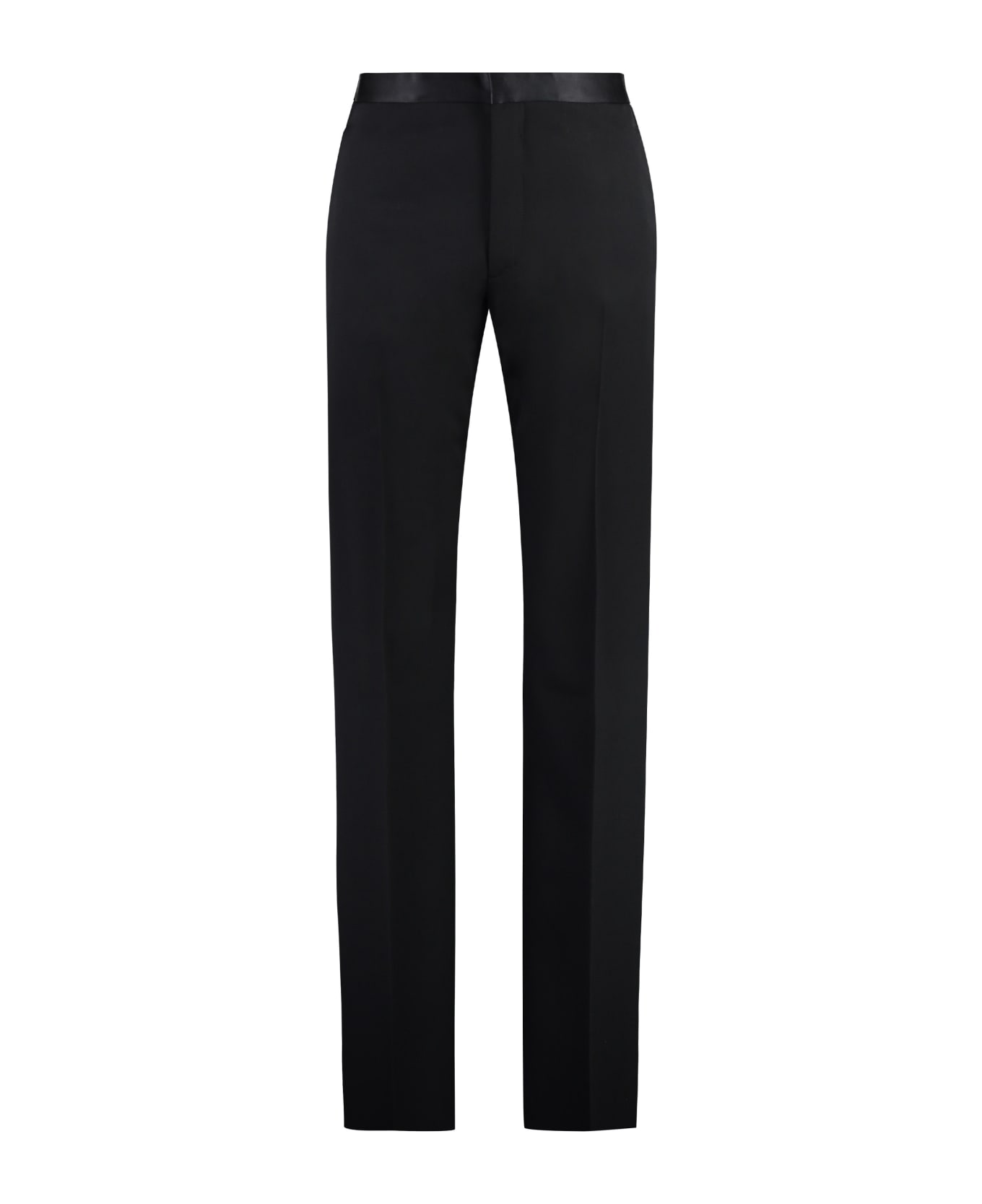 Givenchy Tailored Wool Trousers - black ボトムス
