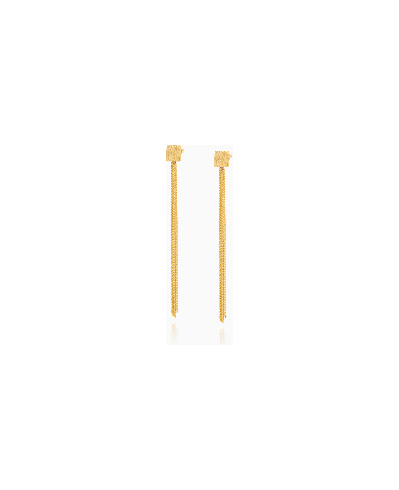 Federica Tosi Earring Long Daisy Gold - Gold