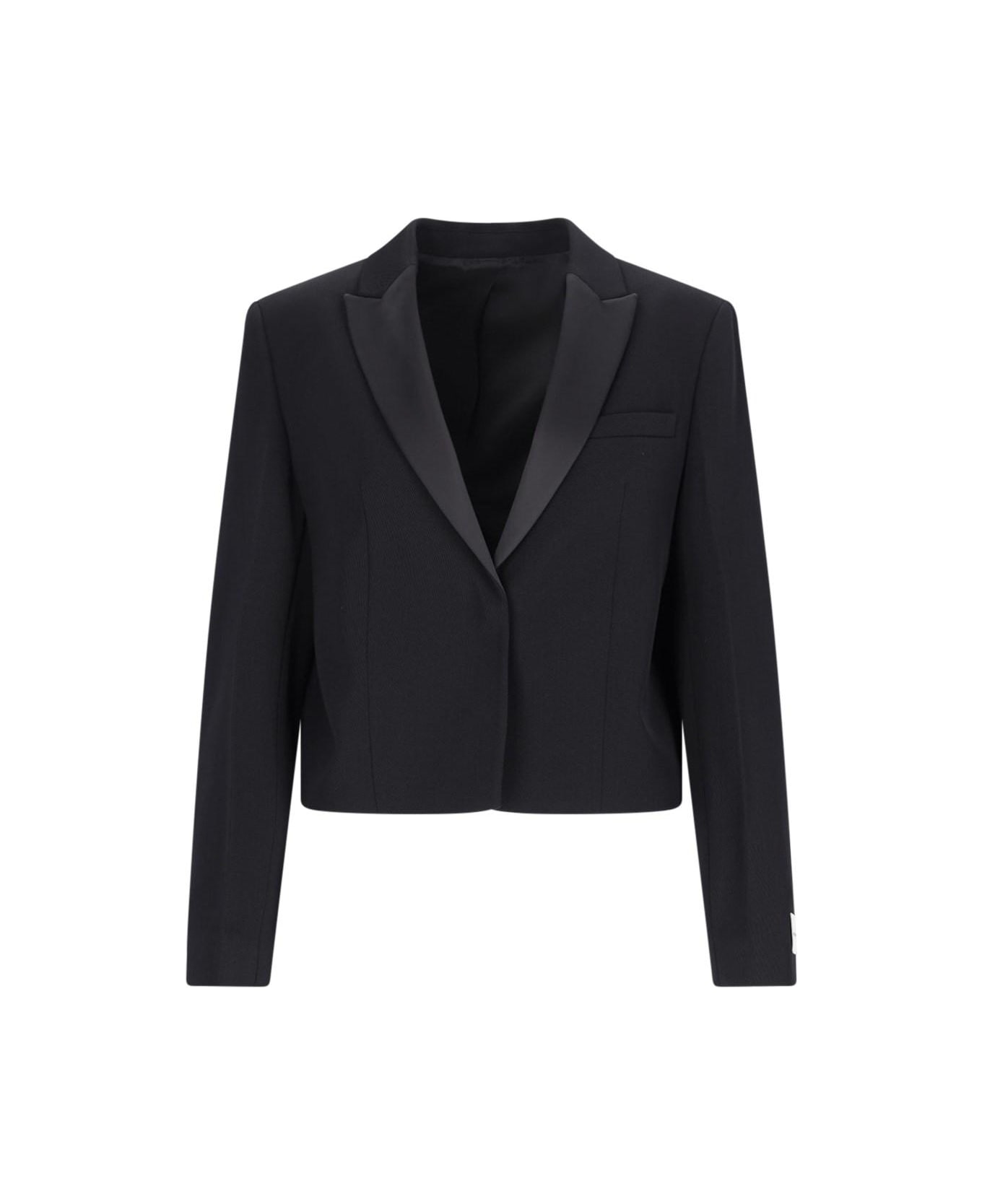 Calvin Klein Blazer Crop - Black