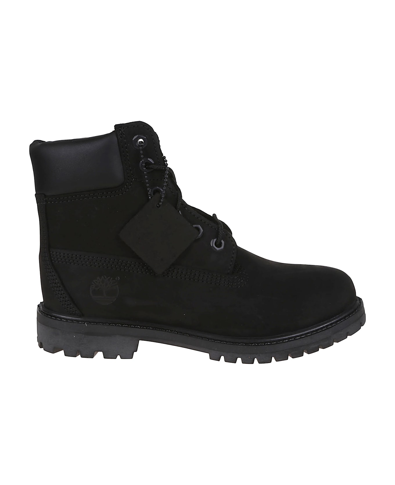 Timberland Premium 6 Inch Lace Up Waterproof Boot Black - Black