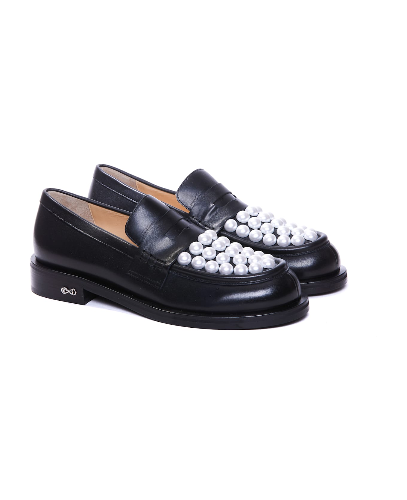 Mach & Mach Sirene Loafers - Black