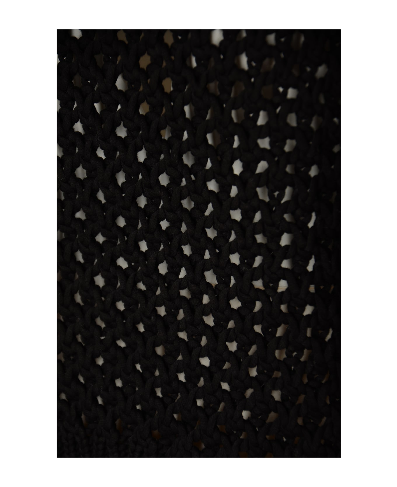 Brunello Cucinelli Cropped Knitted Jumper - Black
