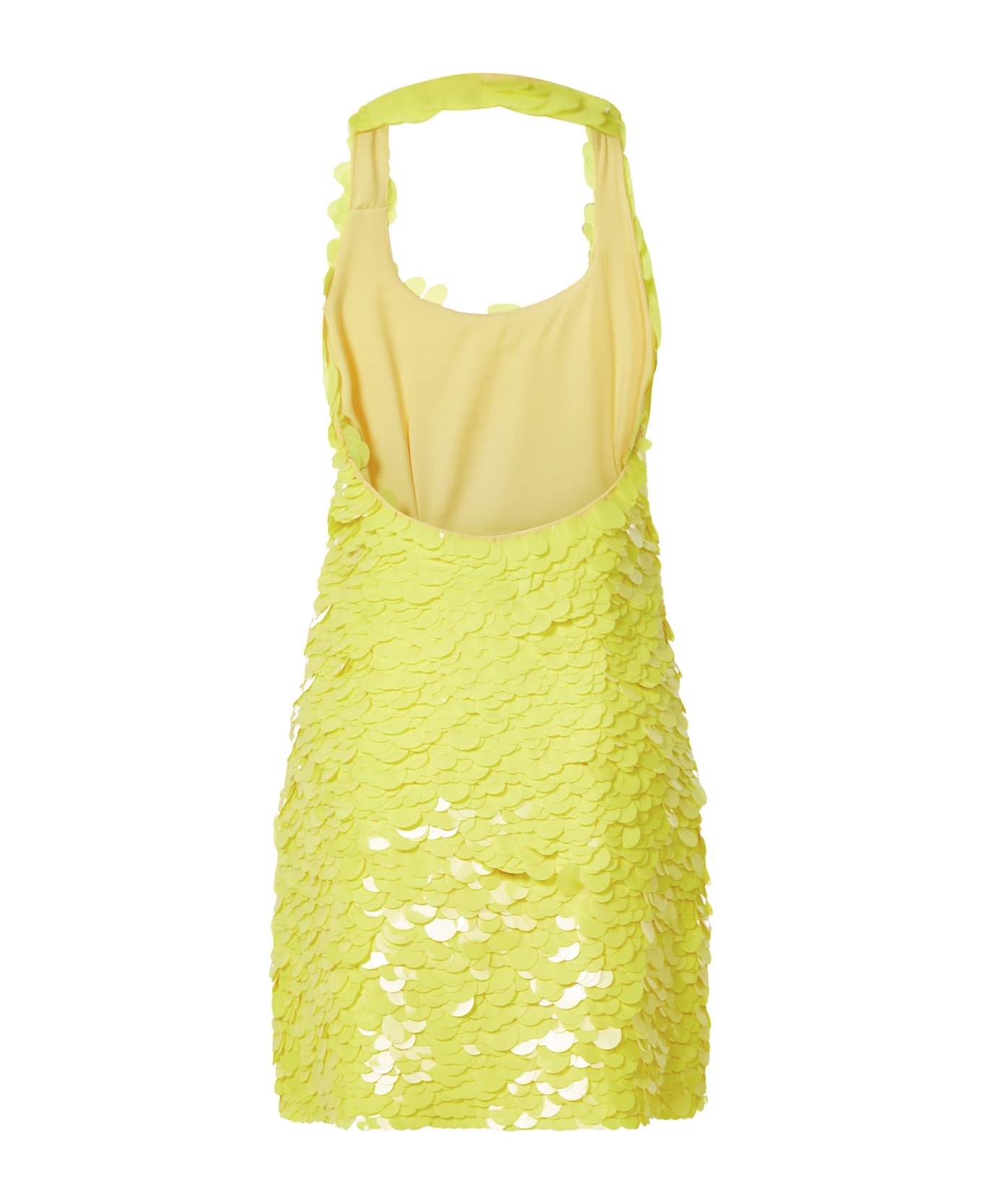 The Attico 'allium' Dress - Yellow タンクトップ