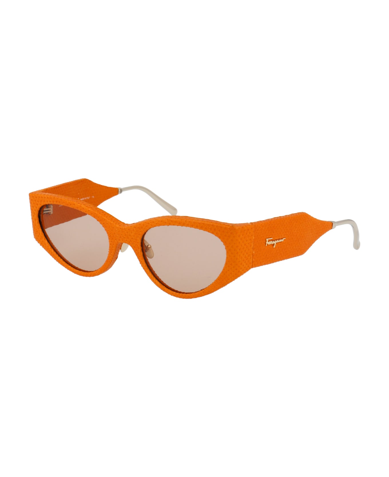 Salvatore Ferragamo Eyewear Sf950sl Sunglasses - 712 GOLDEN KARUNG サングラス
