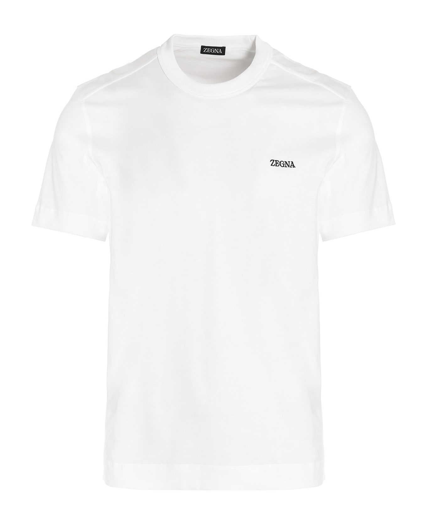 Ermenegildo Zegna Logo Print T-shirt | italist