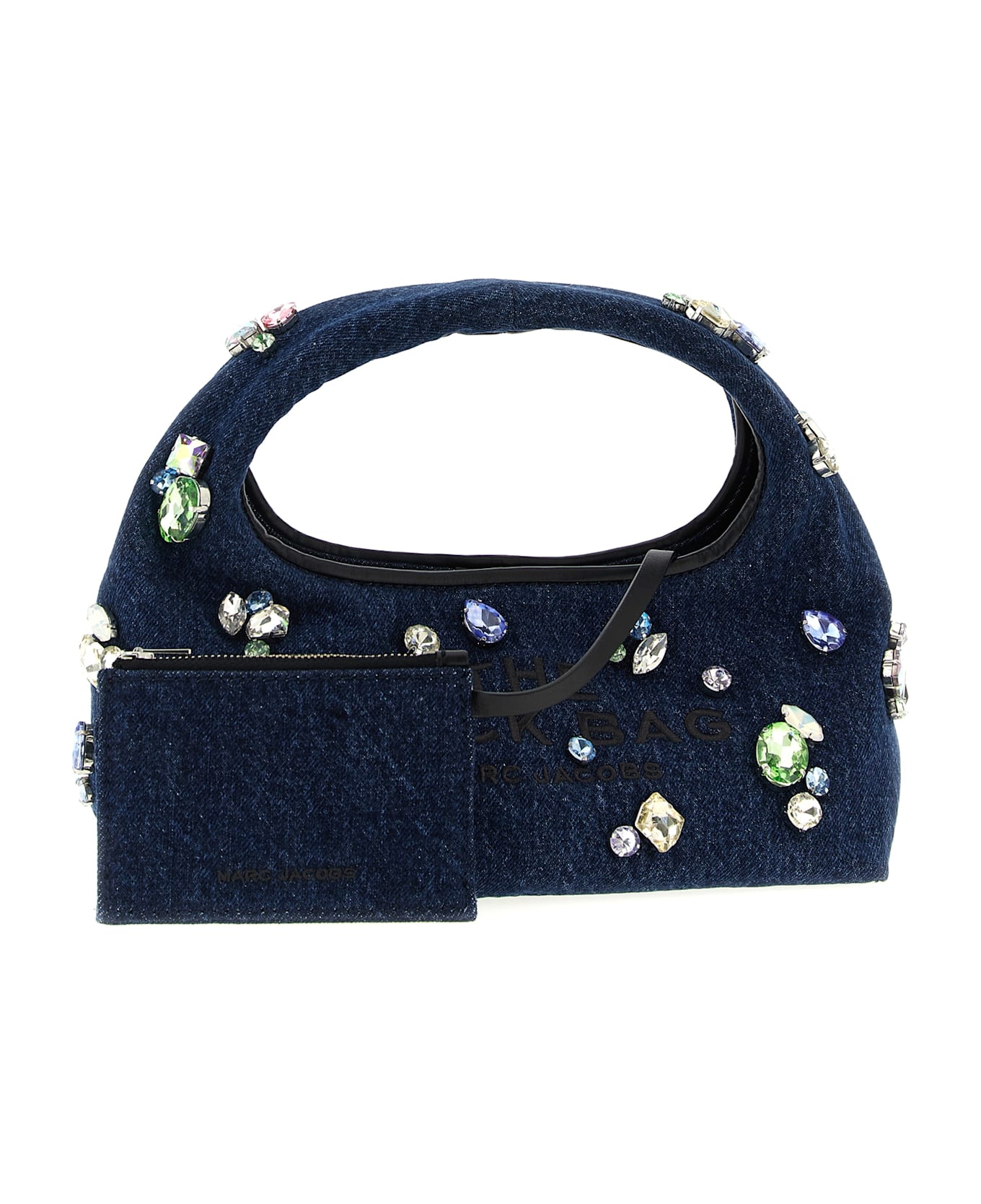 Marc Jacobs 
the Gem Denim Mini Sack
 Handbag - Blue