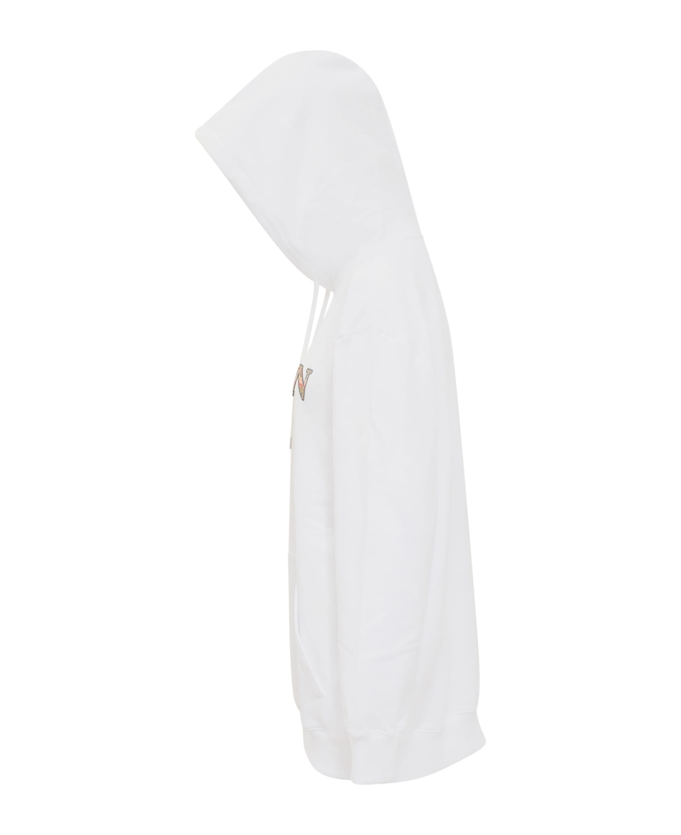 Lanvin Curb Over Hoodie - Optic White