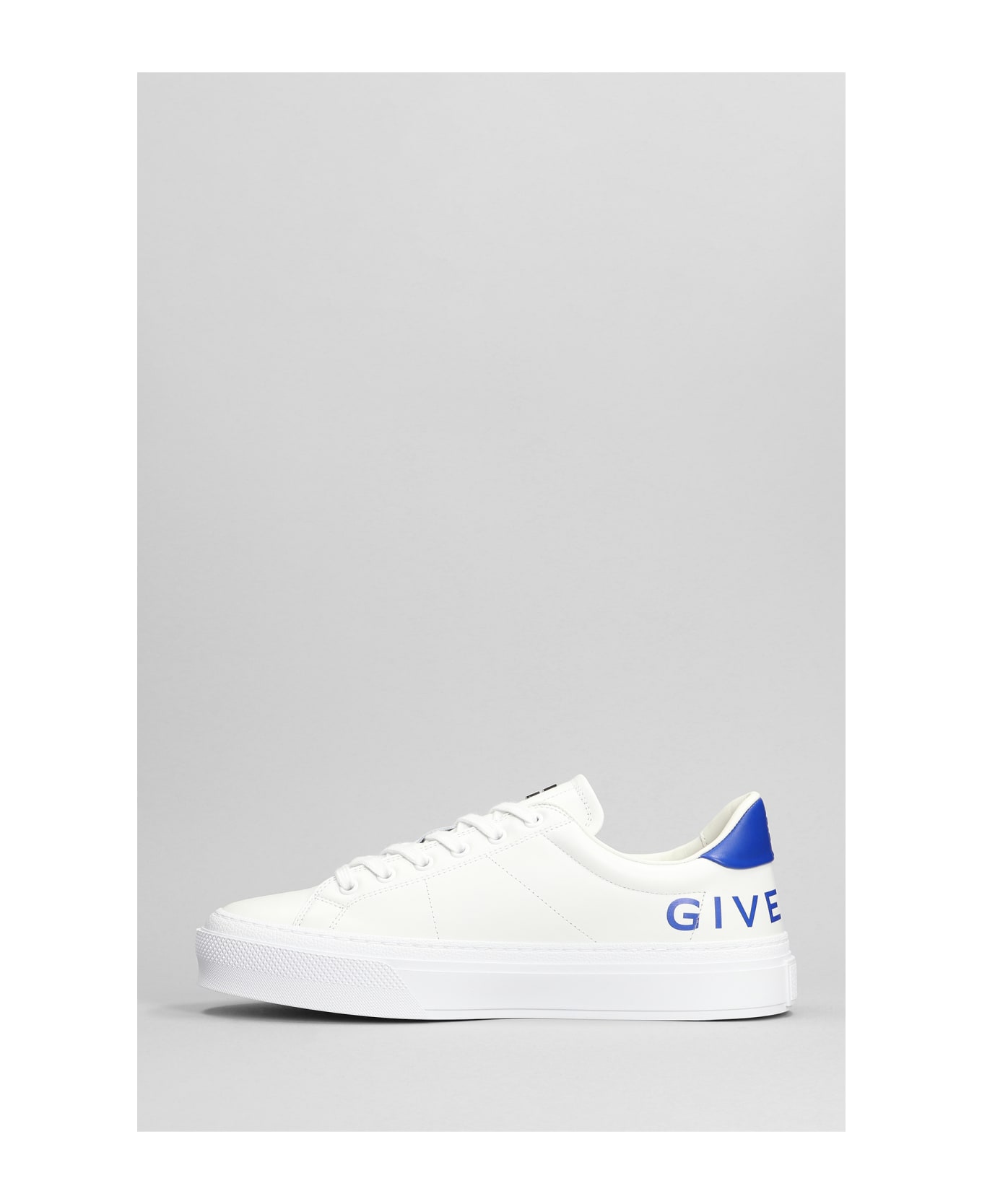 Givenchy City Sport Sneakers In White Leather - white