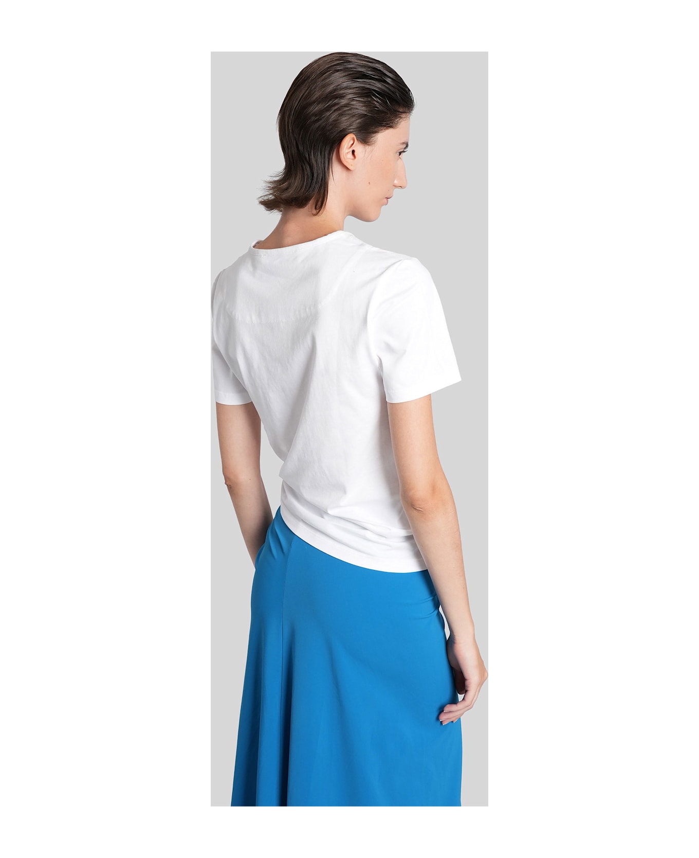 Christopher Esber T-shirt In White Cotton - white