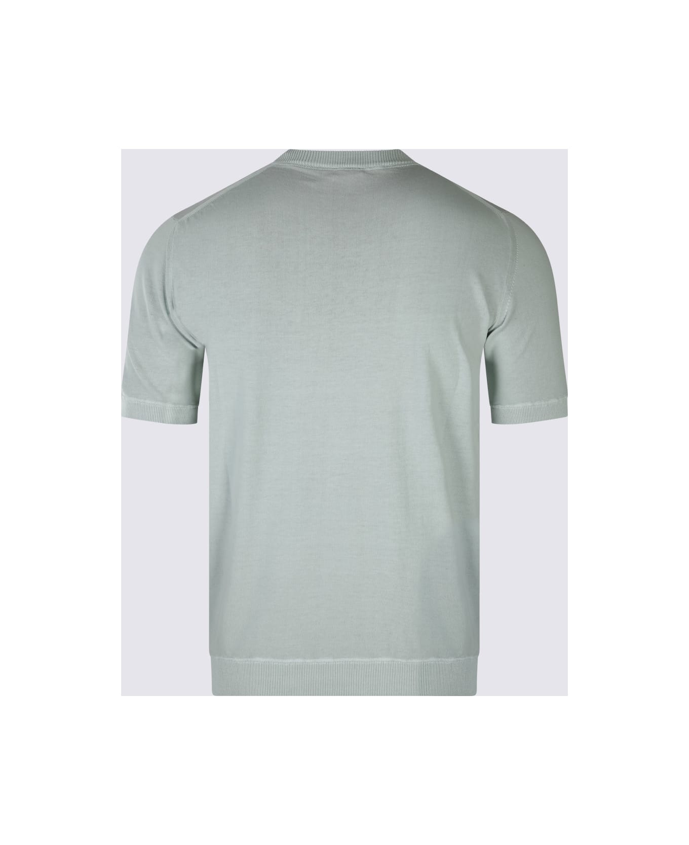 Eleventy Grey Cotton T-shirt