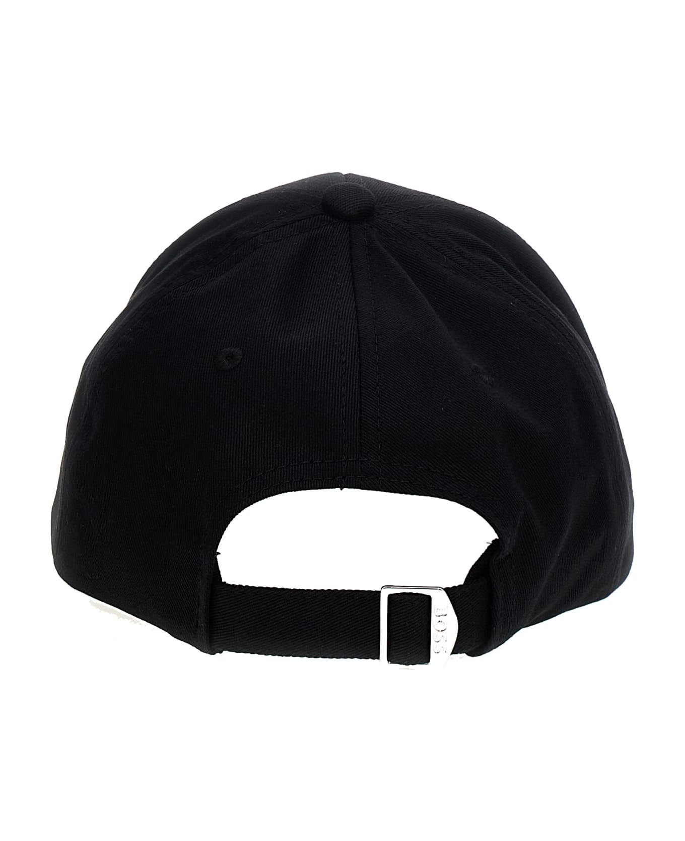 Hugo Boss Logo Embroidery Cap - Black  