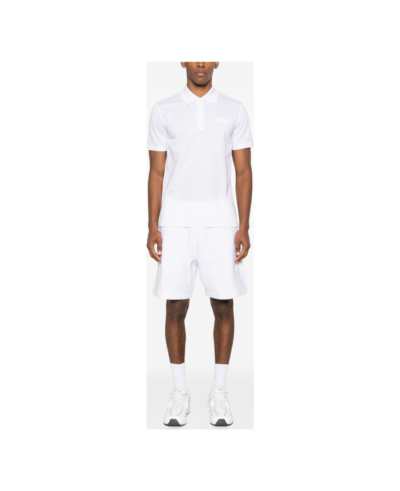 Givenchy Cotton Polo Shirt - White