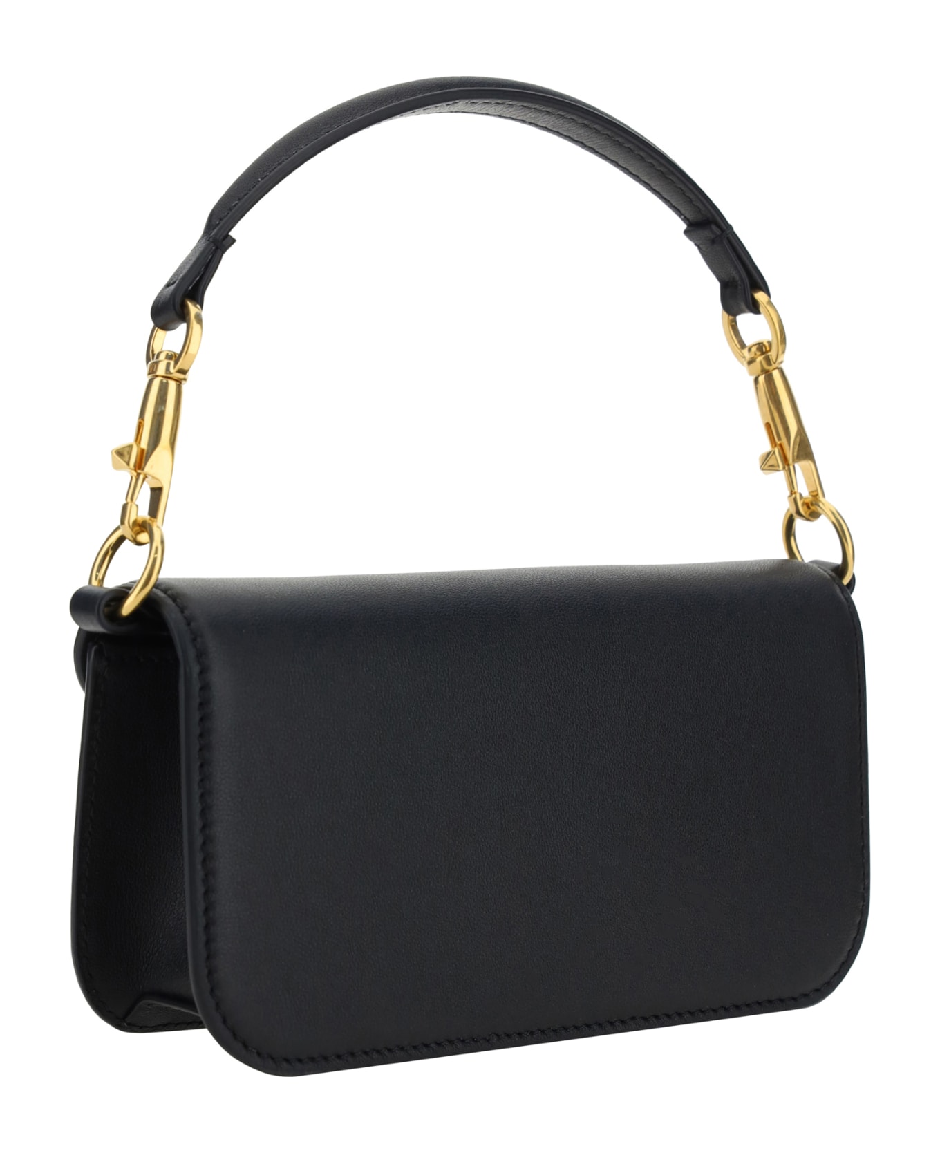 Valentino Garavani Small Locò Shoulder Bag - Nero